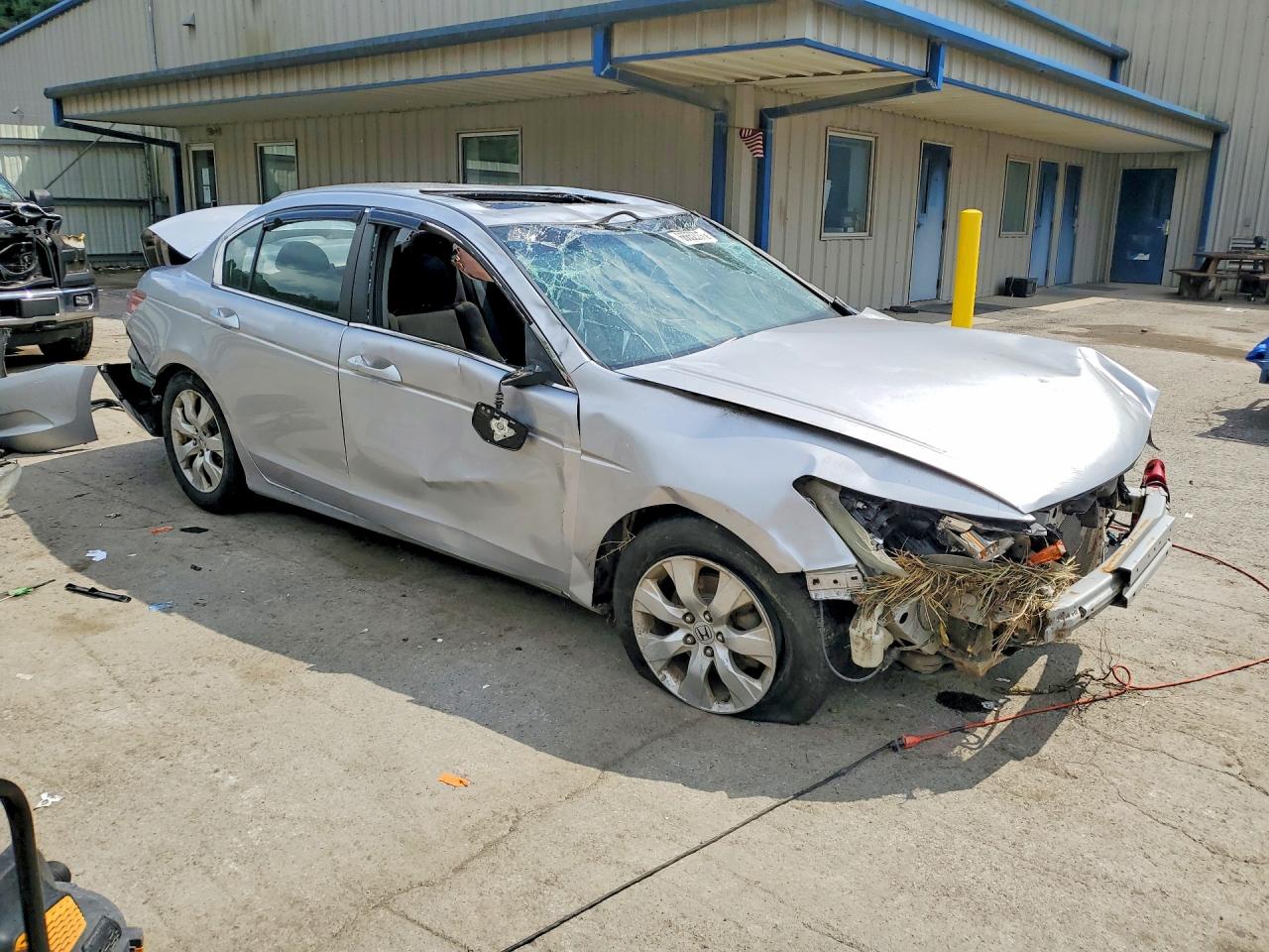 2010 Honda Accord Ex Silver vin: 1HGCP2E79AA106924
