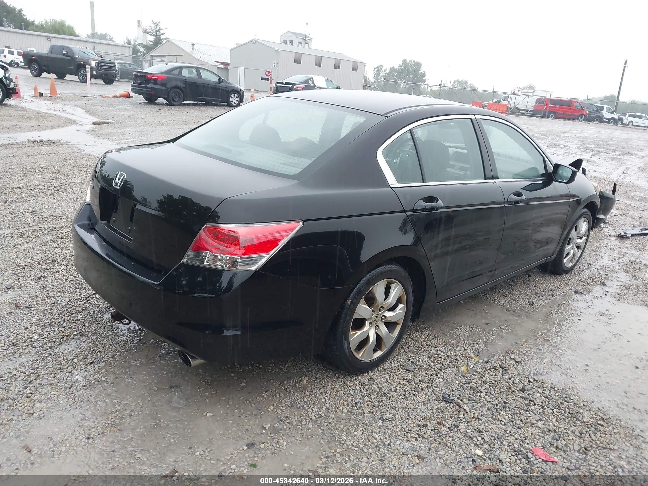 2010 Honda Accord 2.4 Ex Черный vin: 1HGCP2E7XAA087011