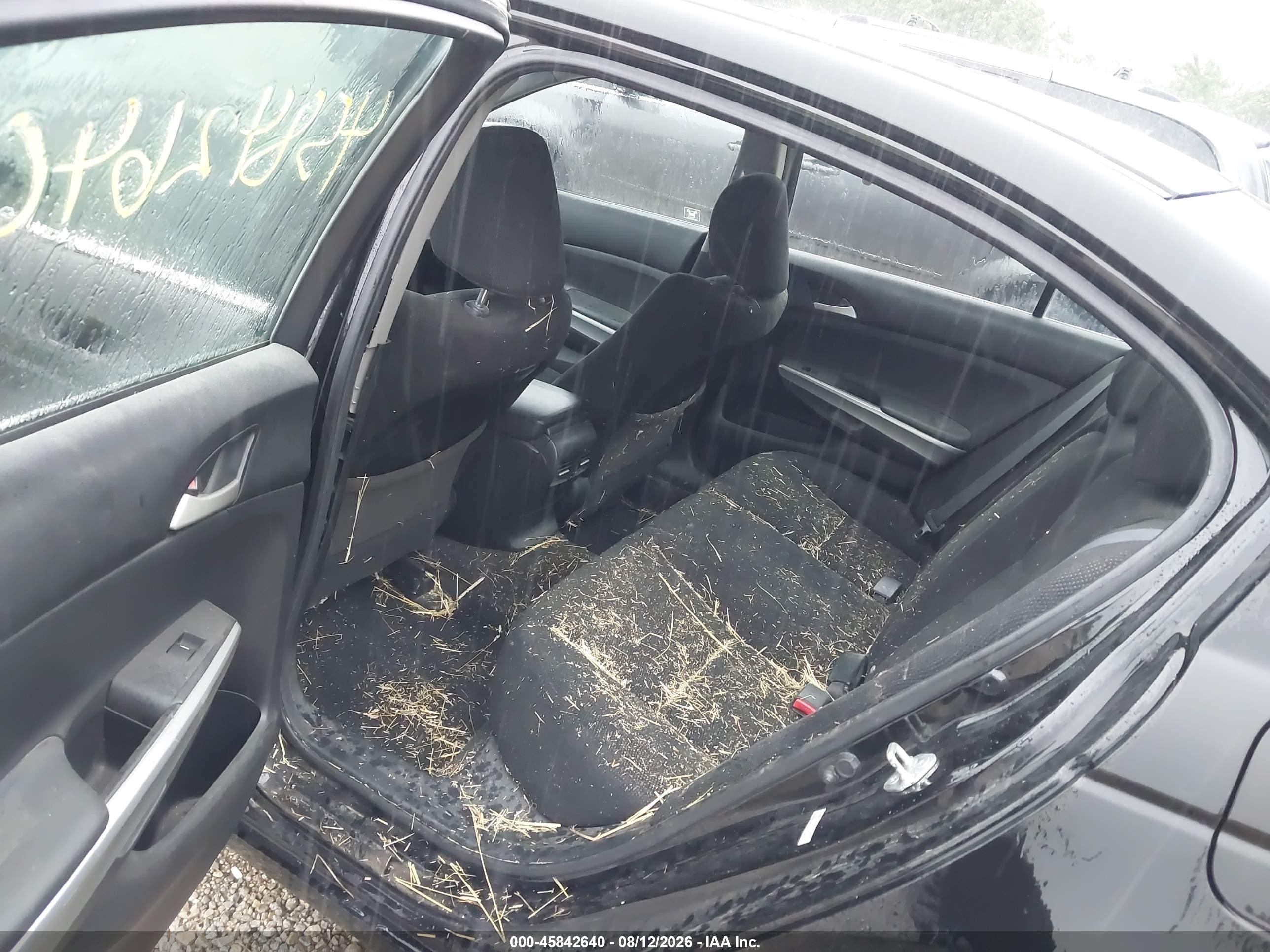 2010 Honda Accord 2.4 Ex Черный vin: 1HGCP2E7XAA087011