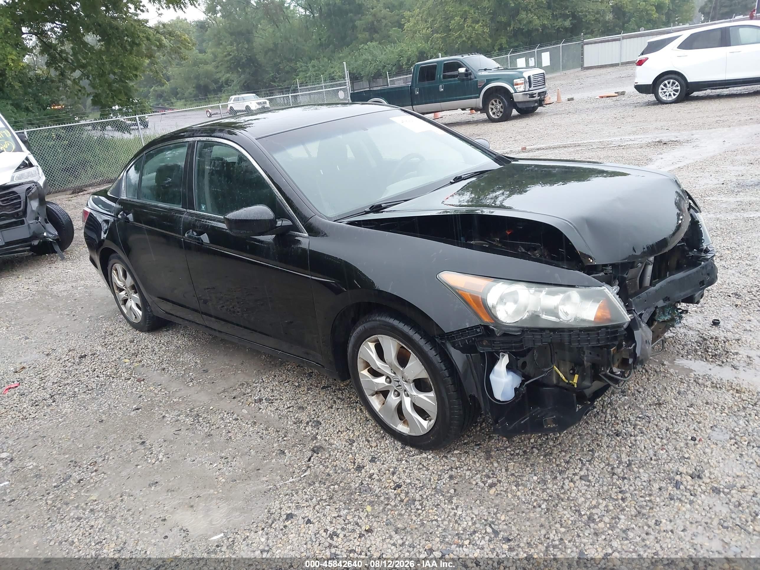 2010 Honda Accord 2.4 Ex Black vin: 1HGCP2E7XAA087011
