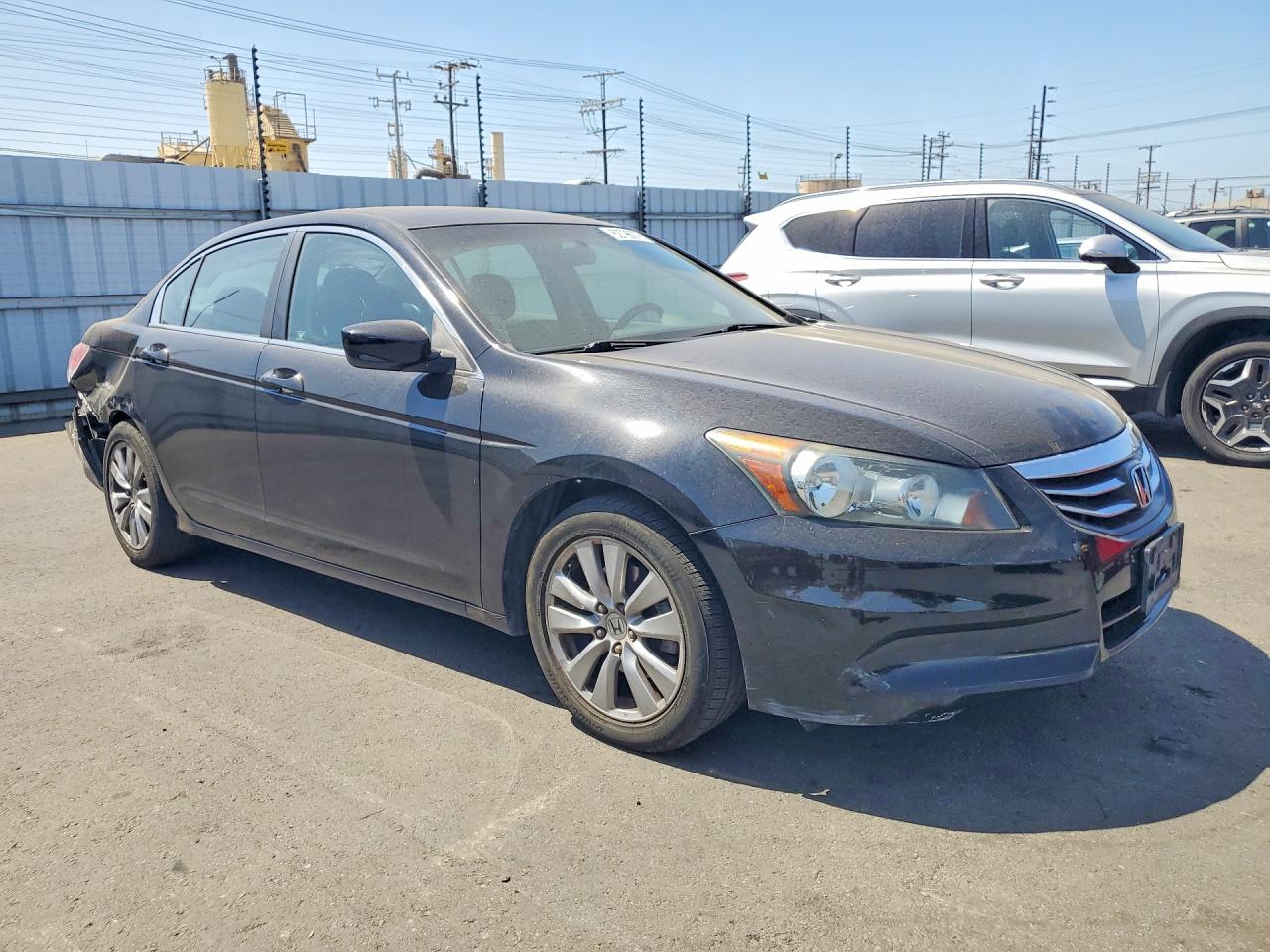 2011 Honda Accord Ex Black vin: 1HGCP2E7XBA129484