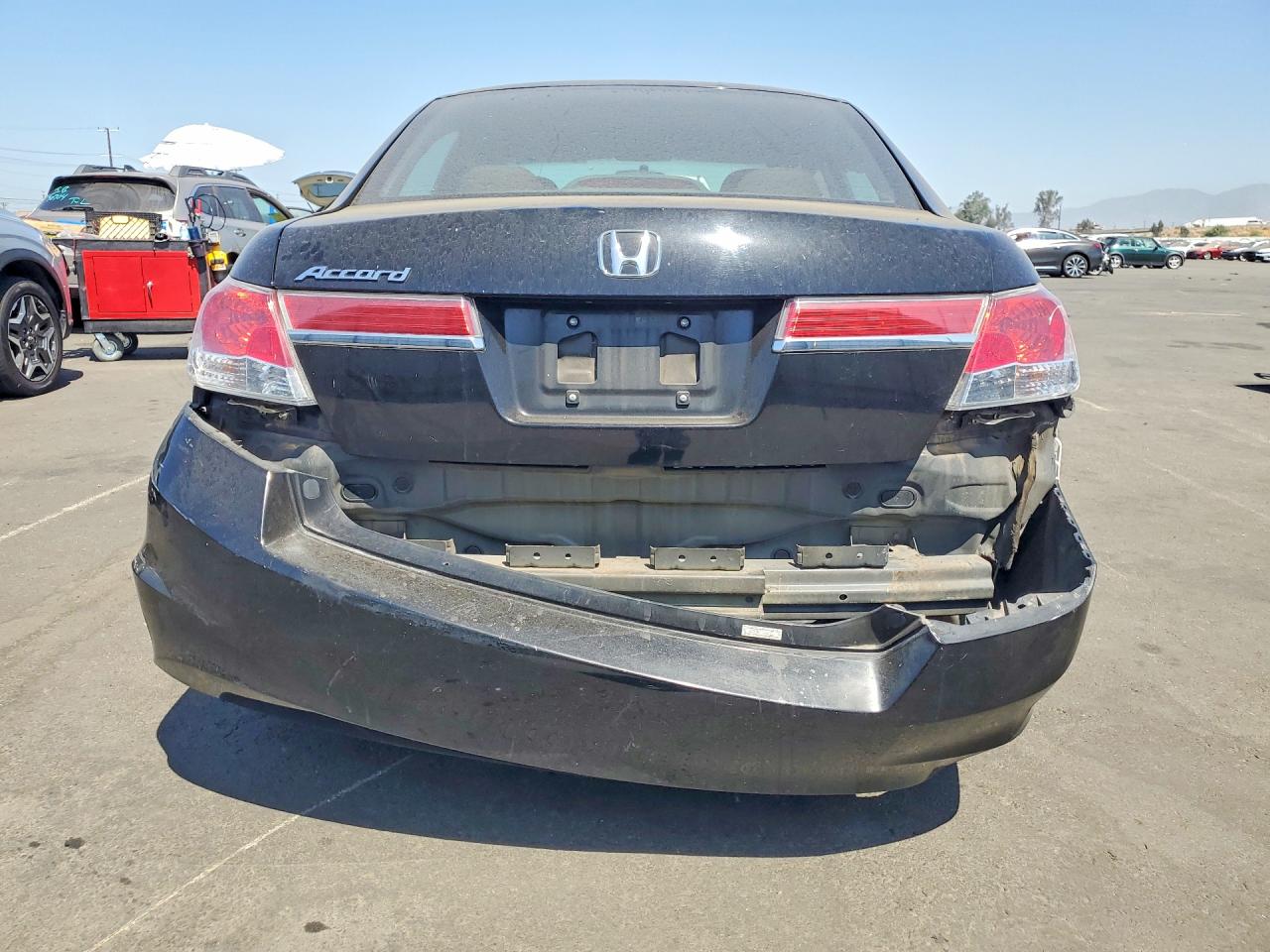 2011 Honda Accord Ex Black vin: 1HGCP2E7XBA129484