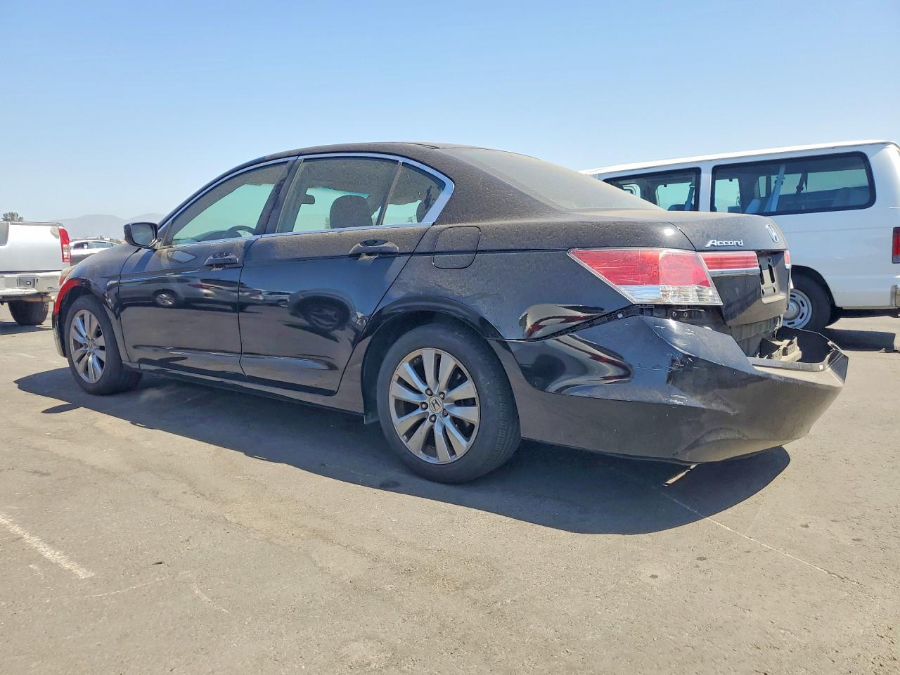 2011 Honda Accord Ex Black vin: 1HGCP2E7XBA129484