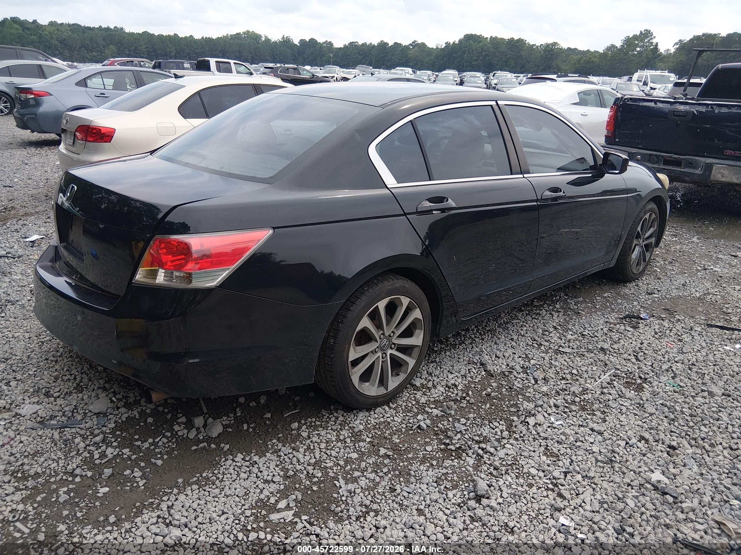 2010 Honda Accord 2.4 Lx Черный vin: 1HGCP2F30AA008554