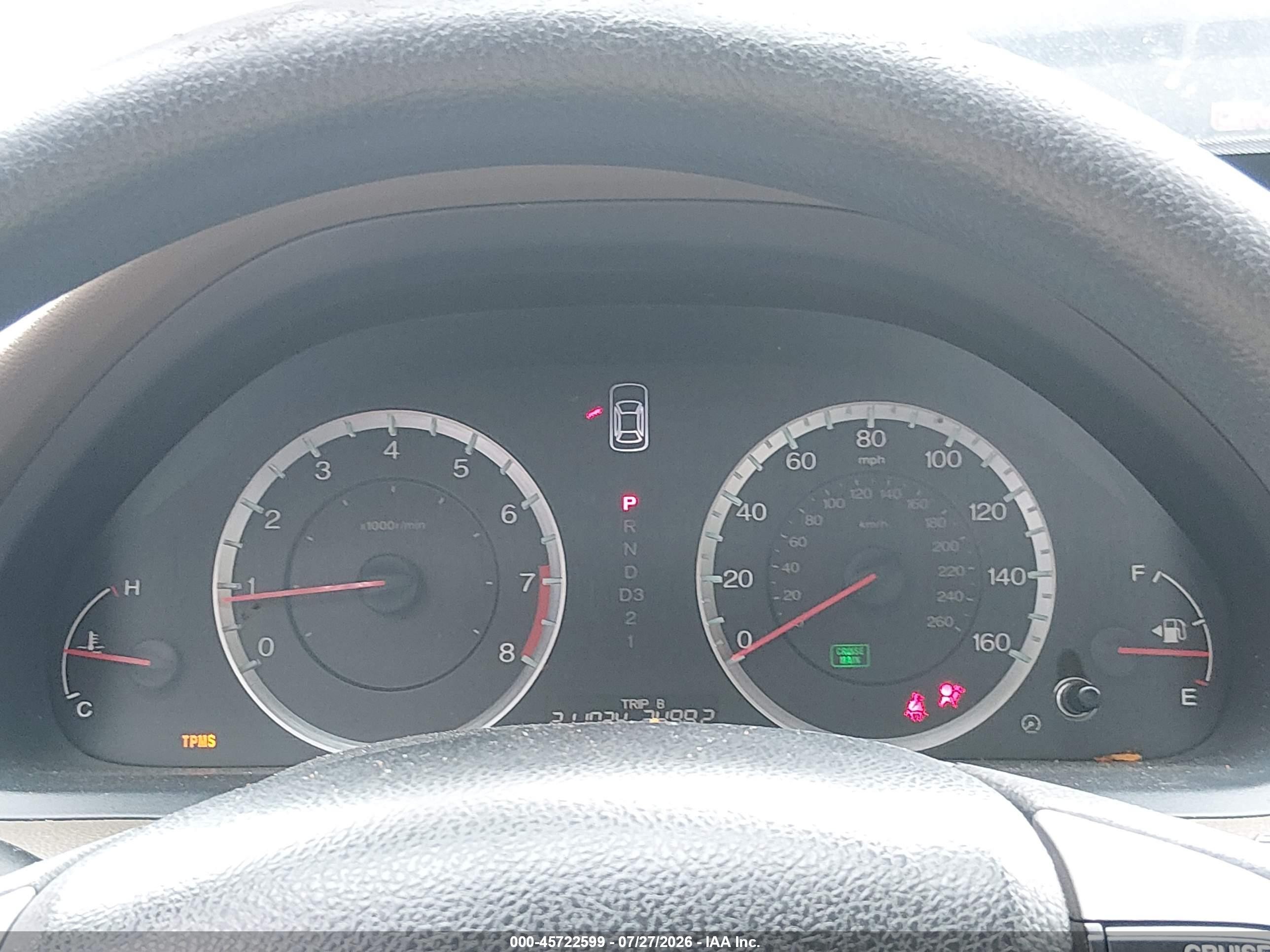 2010 Honda Accord 2.4 Lx Черный vin: 1HGCP2F30AA008554