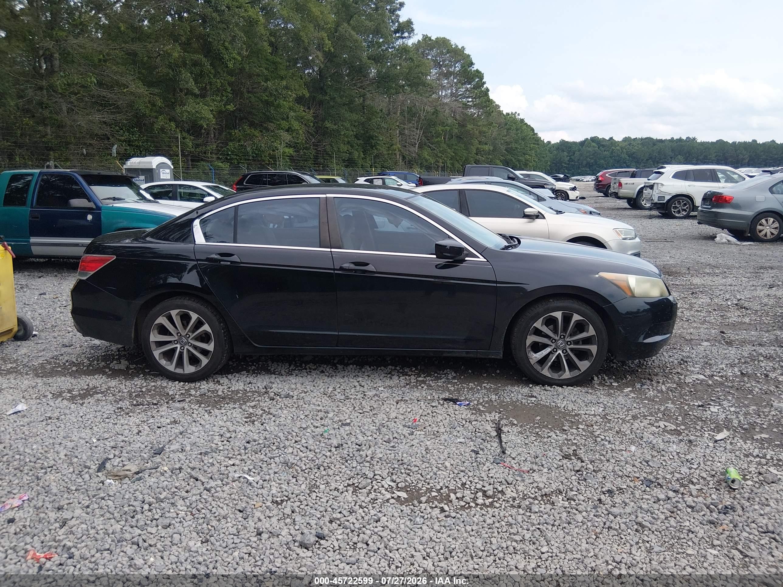 2010 Honda Accord 2.4 Lx Черный vin: 1HGCP2F30AA008554