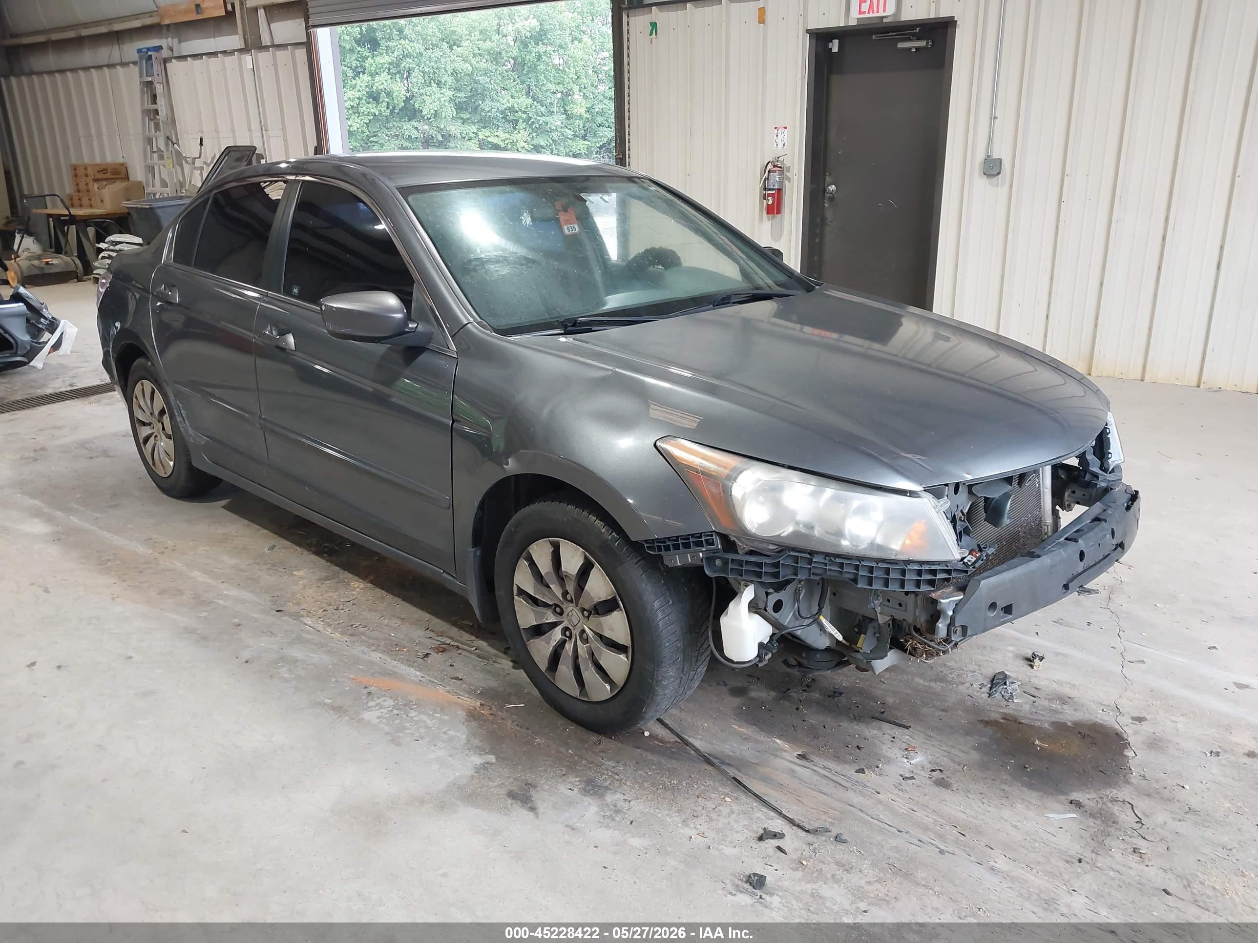 2010 Honda Accord 2.4 Lx Серый vin: 1HGCP2F30AA008795