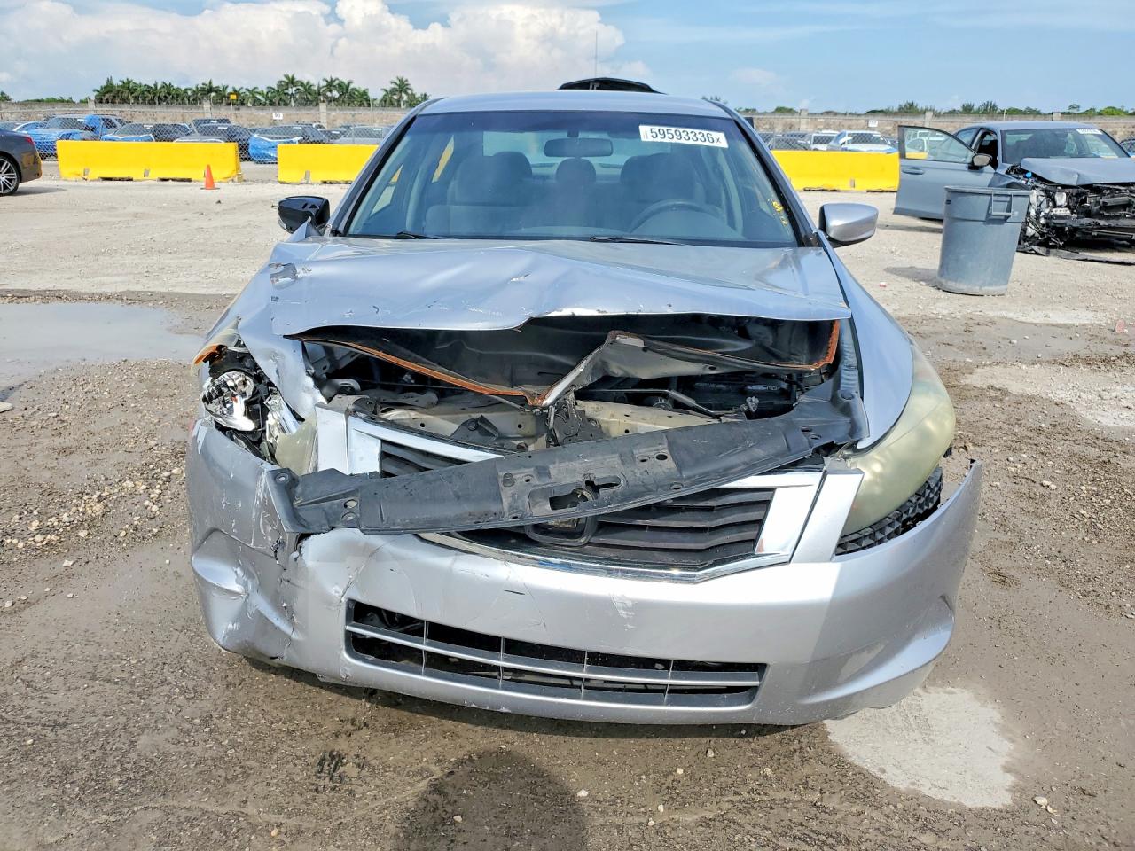 2010 Honda Accord Lx Silver vin: 1HGCP2F30AA021207