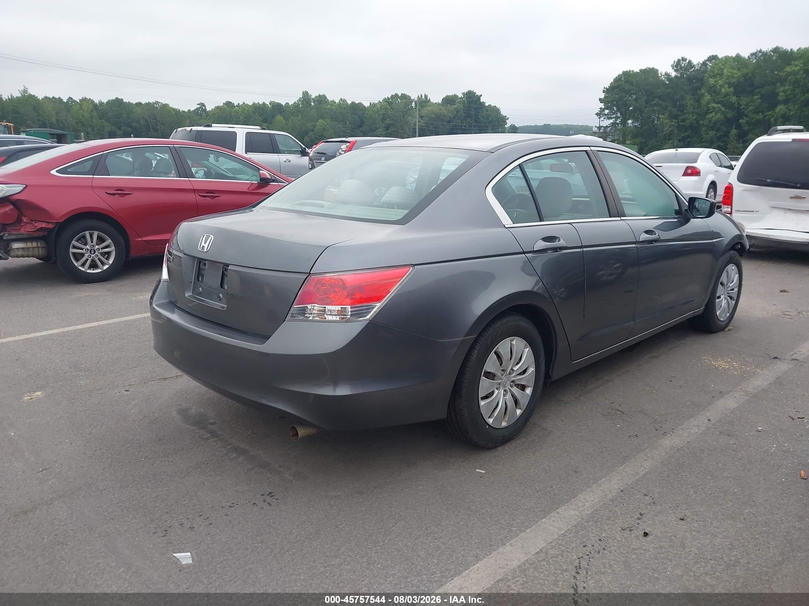 2010 Honda Accord 2.4 Lx Gray vin: 1HGCP2F30AA034863