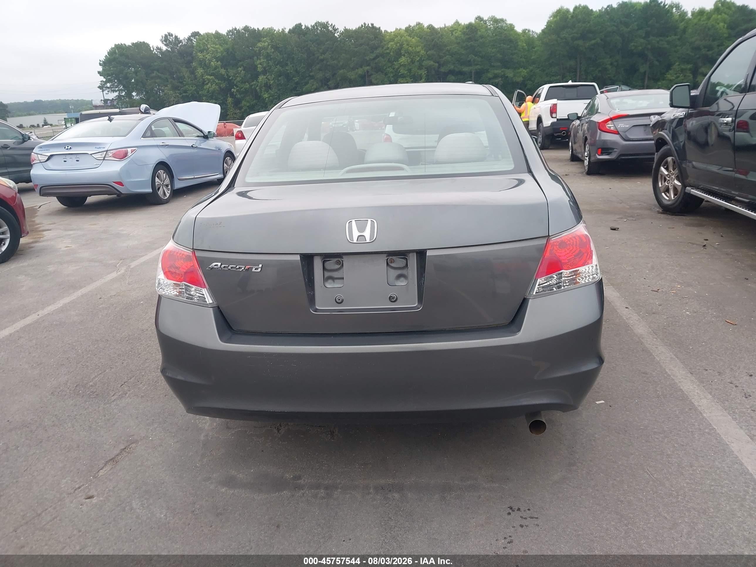 2010 Honda Accord 2.4 Lx Gray vin: 1HGCP2F30AA034863