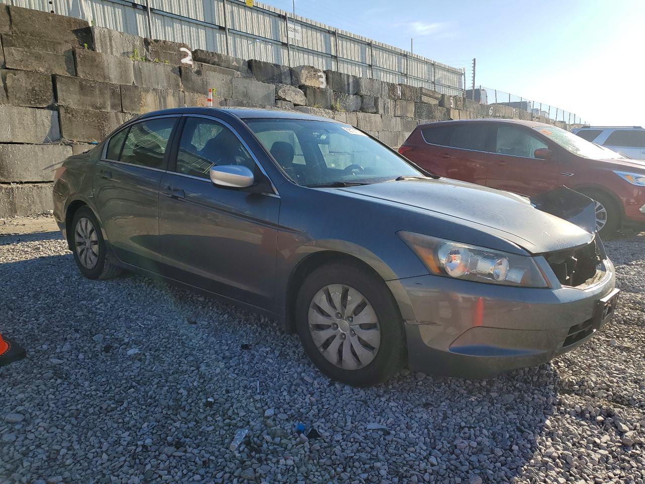 2010 Honda Accord Lx Gray vin: 1HGCP2F30AA044406