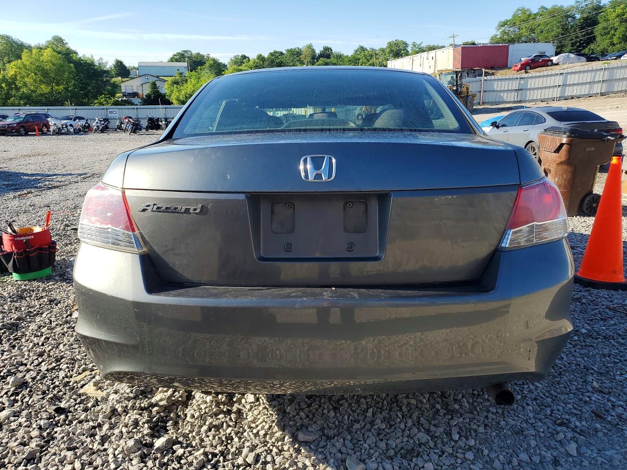 2010 Honda Accord Lx Gray vin: 1HGCP2F30AA044406