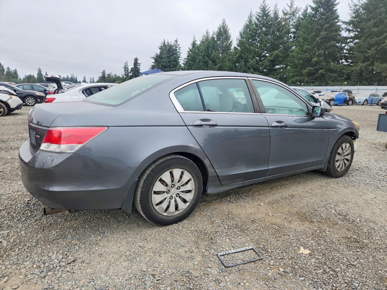 2010 Honda Accord Lx Gray vin: 1HGCP2F30AA059584