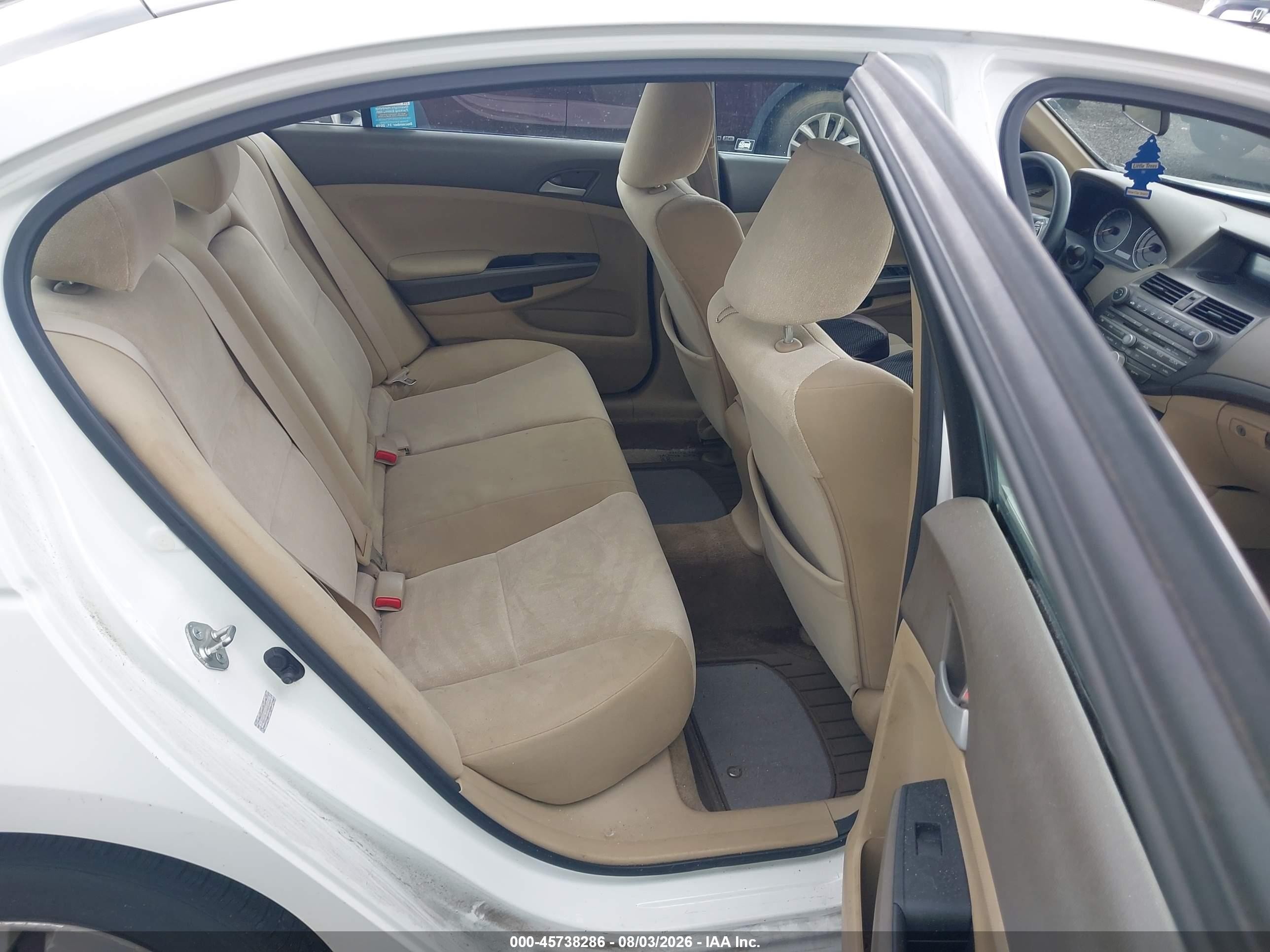 2010 Honda Accord 2.4 Lx Белый vin: 1HGCP2F30AA087689