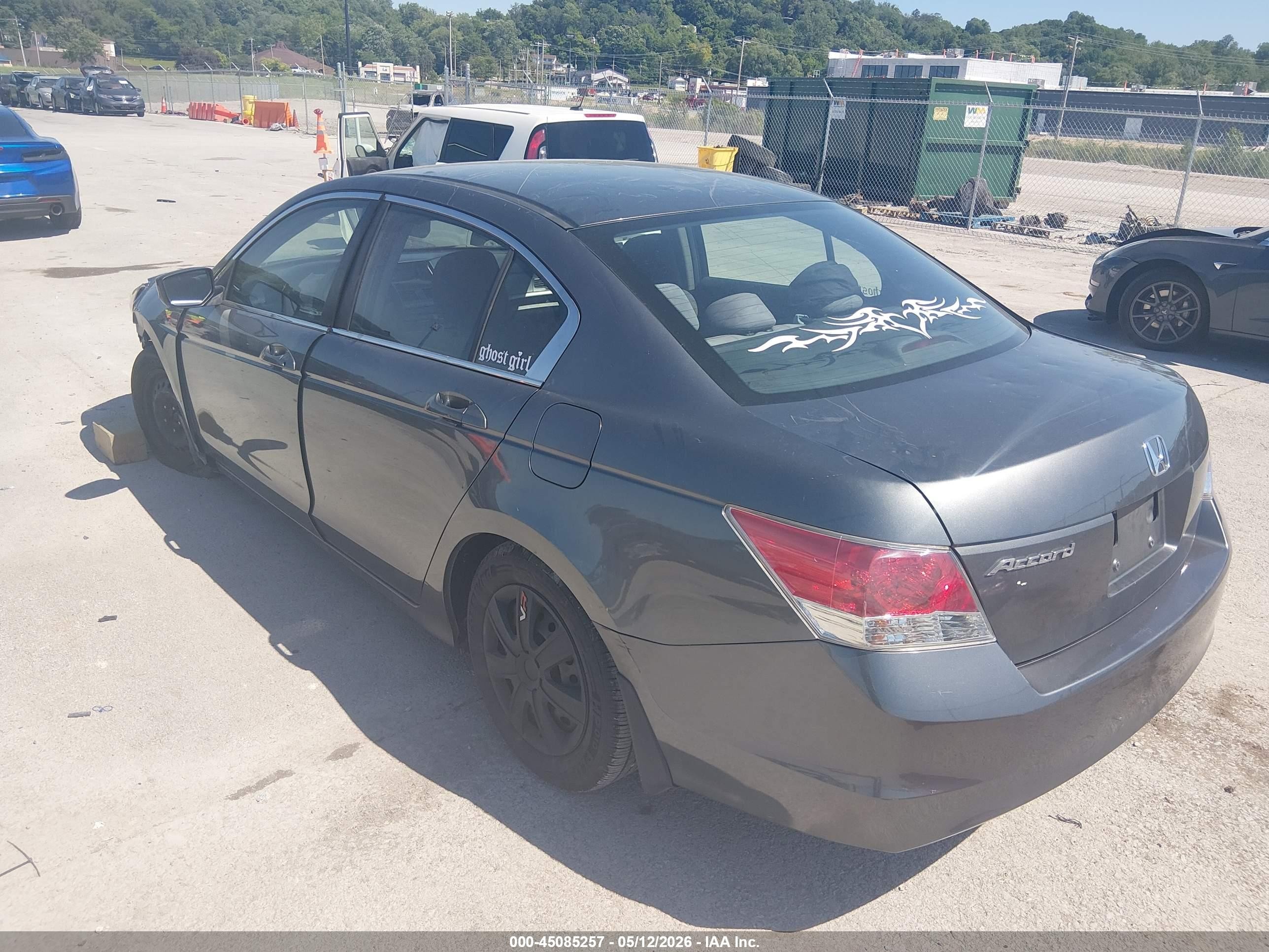 2010 Honda Accord 2.4 Lx Gray vin: 1HGCP2F30AA097378