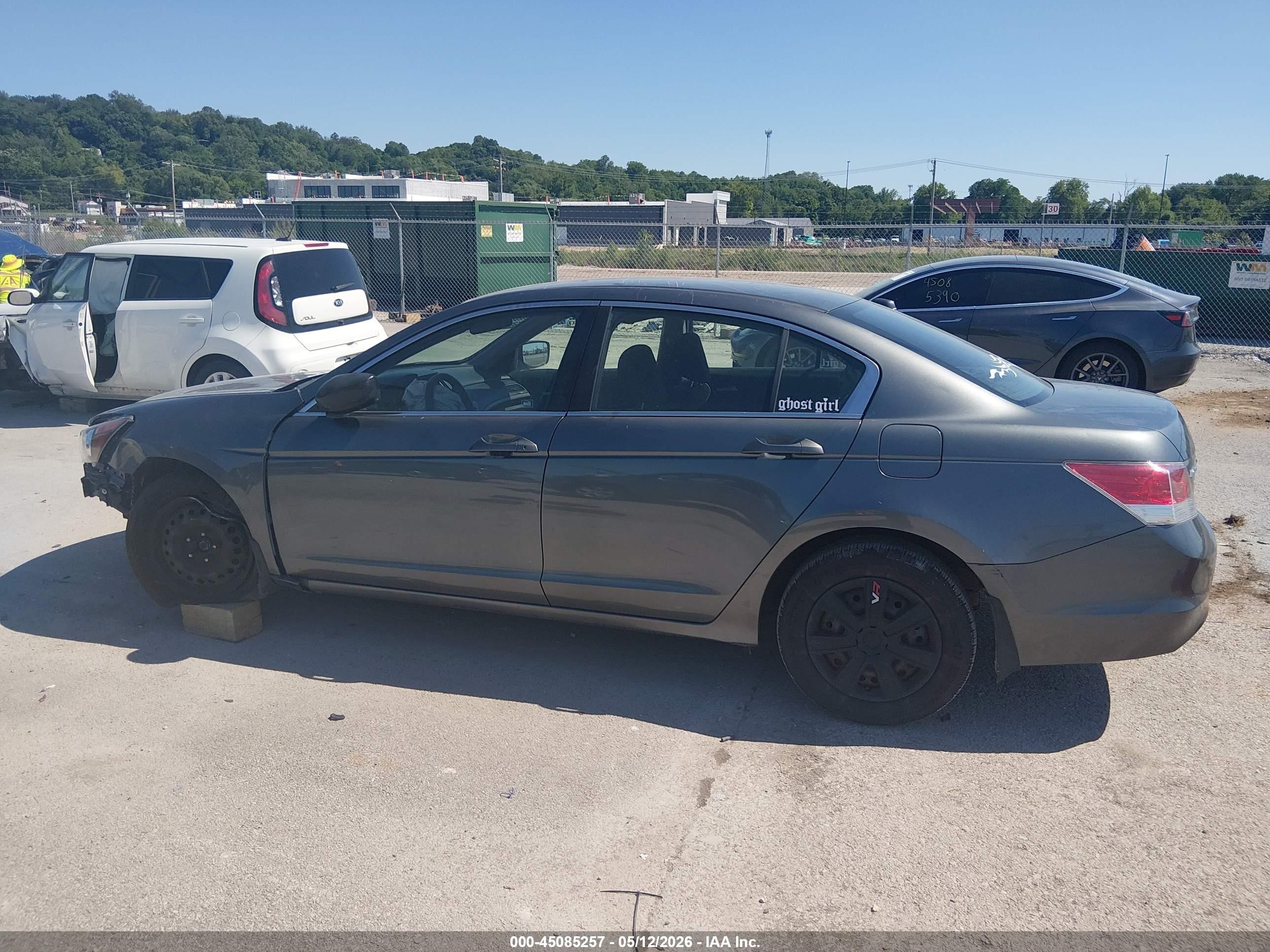 2010 Honda Accord 2.4 Lx Gray vin: 1HGCP2F30AA097378