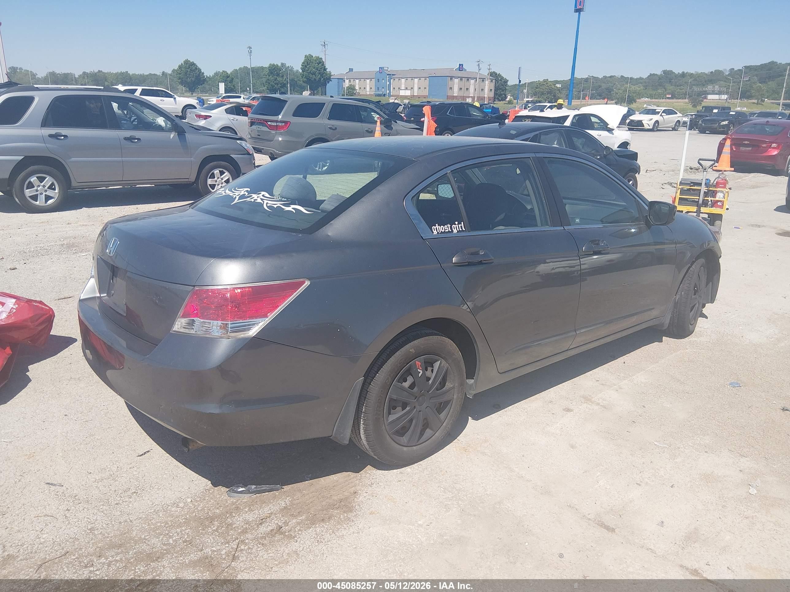 2010 Honda Accord 2.4 Lx Gray vin: 1HGCP2F30AA097378