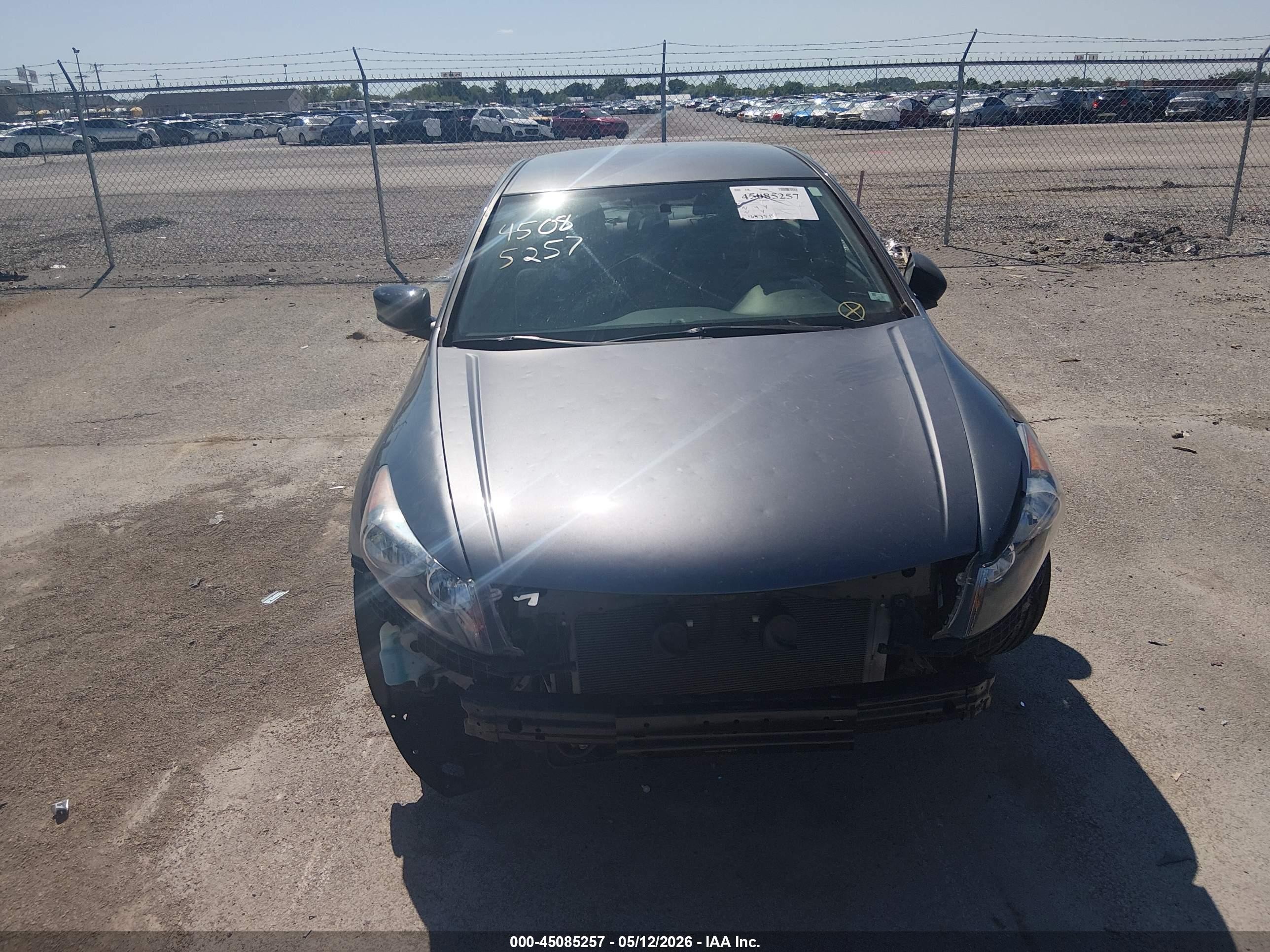 2010 Honda Accord 2.4 Lx Gray vin: 1HGCP2F30AA097378