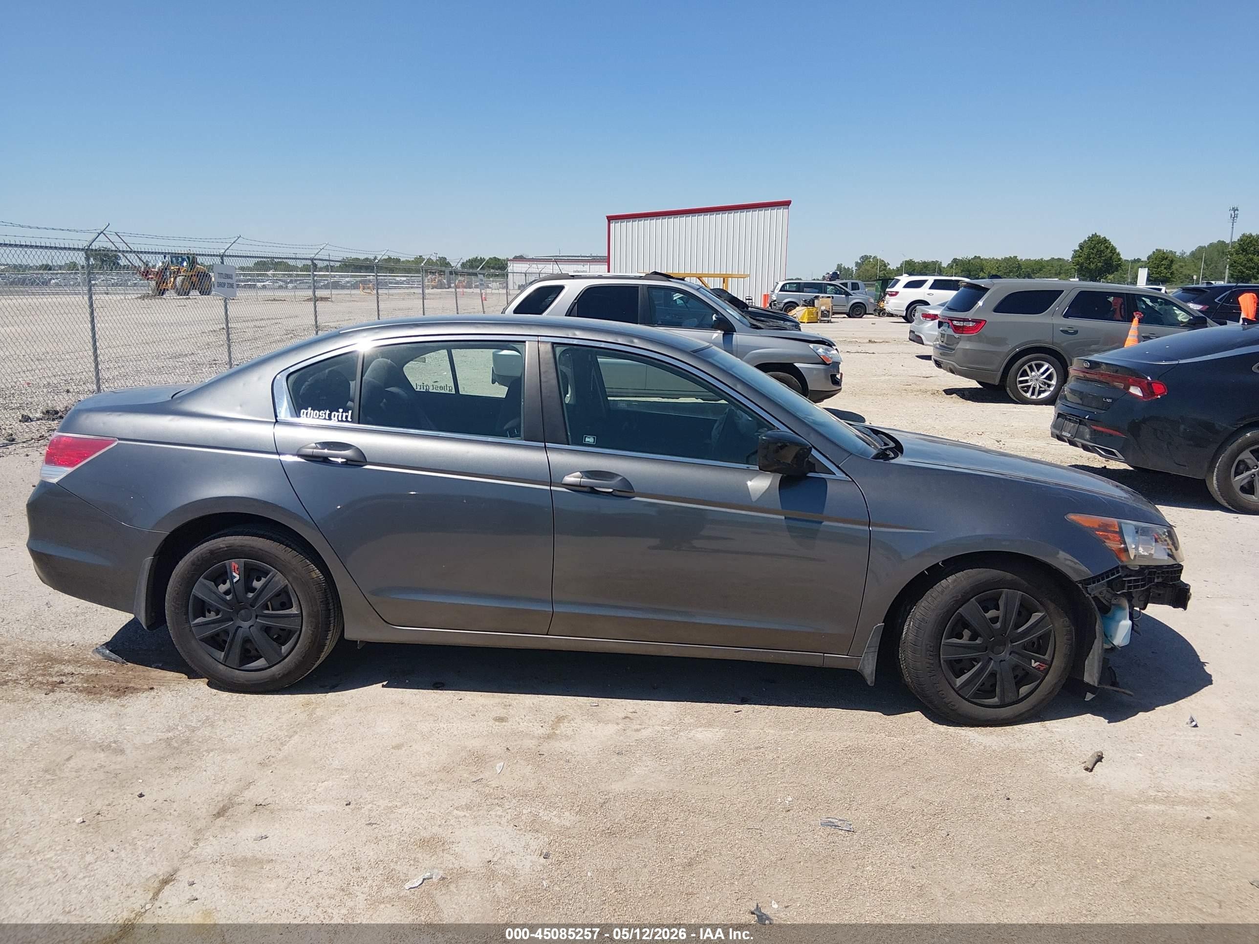 2010 Honda Accord 2.4 Lx Gray vin: 1HGCP2F30AA097378