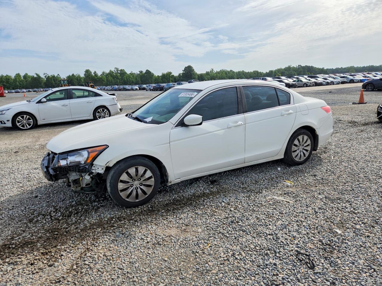 2010 Honda Accord Lx White vin: 1HGCP2F30AA103292