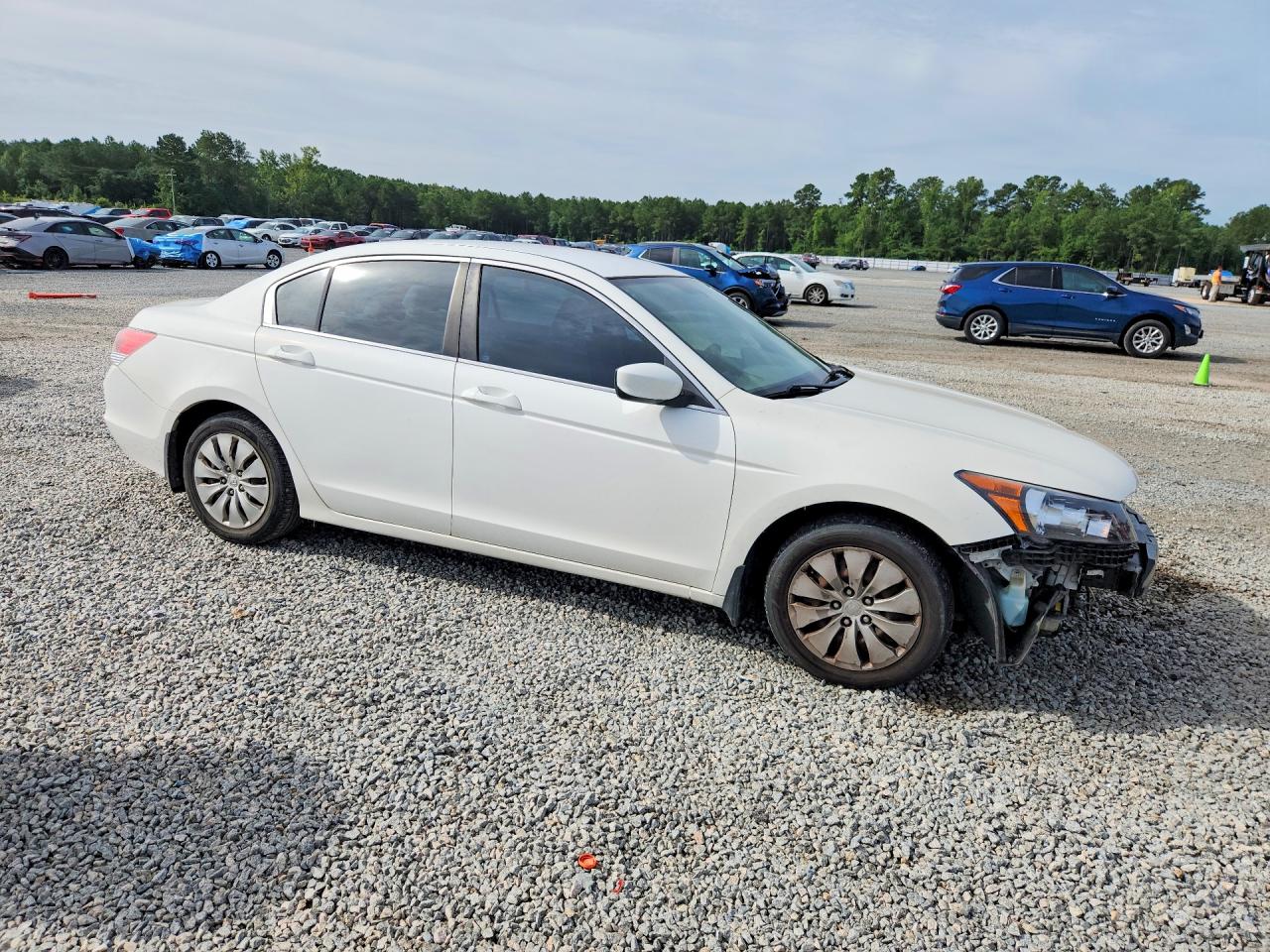 2010 Honda Accord Lx White vin: 1HGCP2F30AA103292