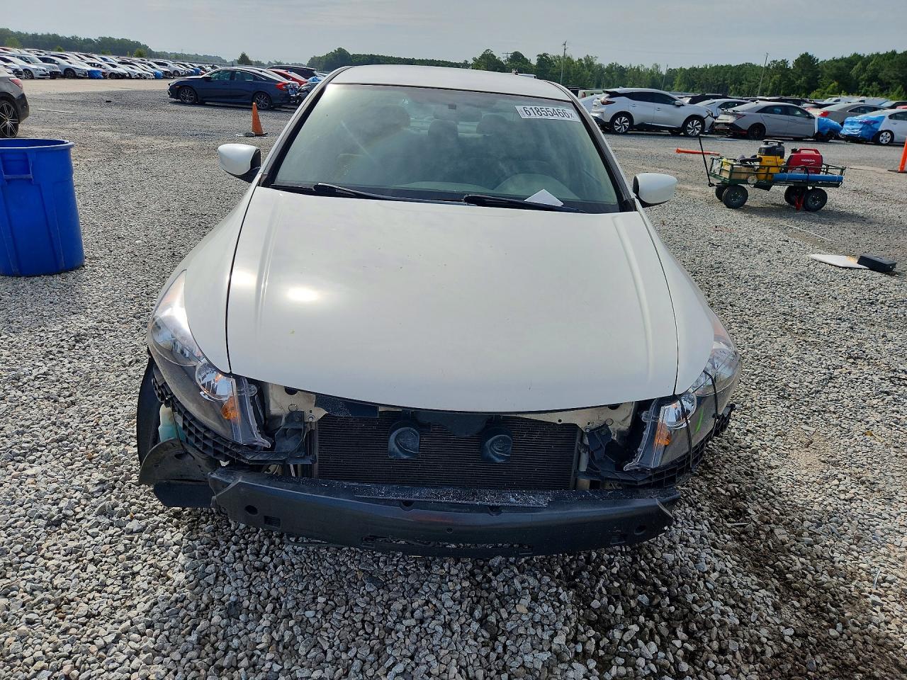 2010 Honda Accord Lx White vin: 1HGCP2F30AA103292