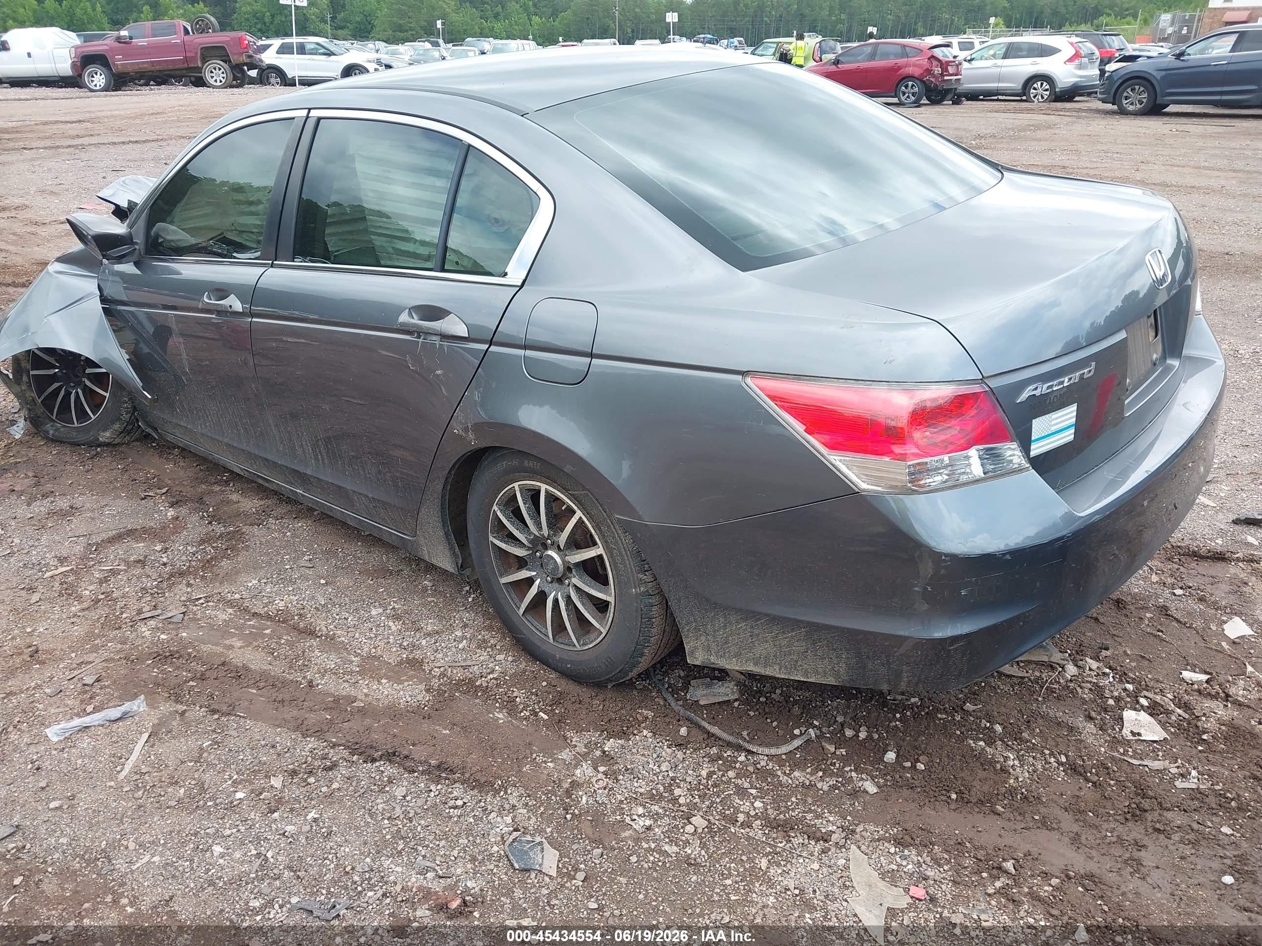 2010 Honda Accord 2.4 Lx Black vin: 1HGCP2F30AA117077