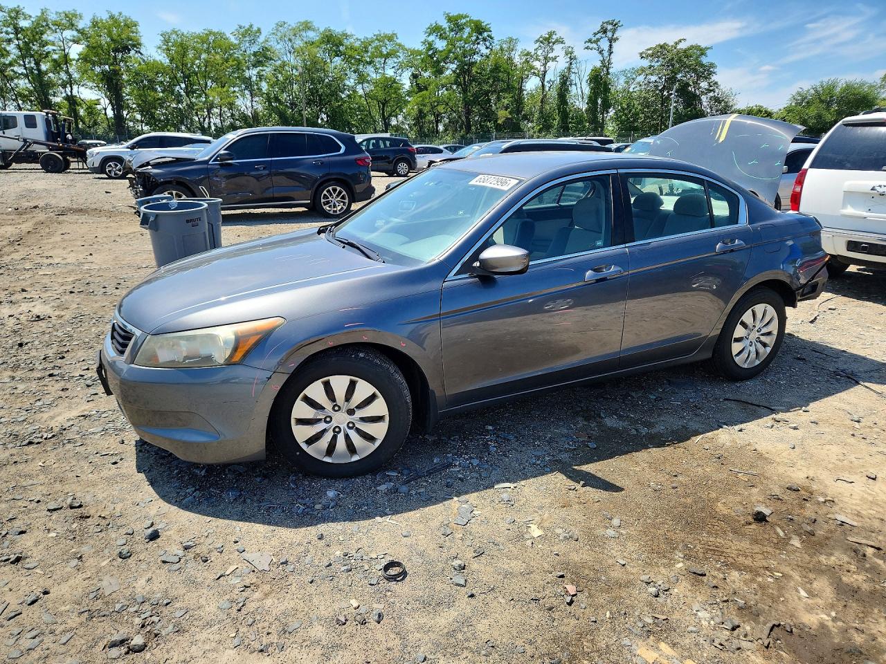 2010 Honda Accord Lx Gray vin: 1HGCP2F30AA120593