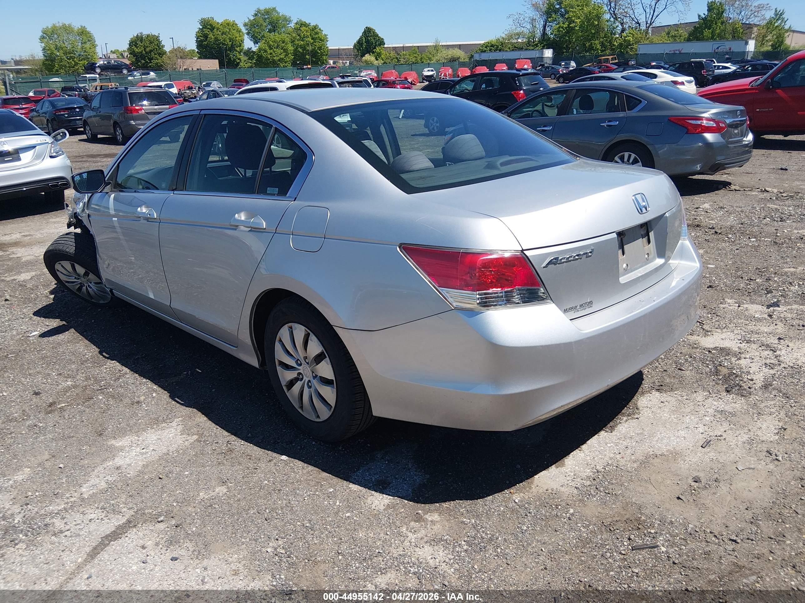 2010 Honda Accord 2.4 Lx Silver vin: 1HGCP2F30AA139306