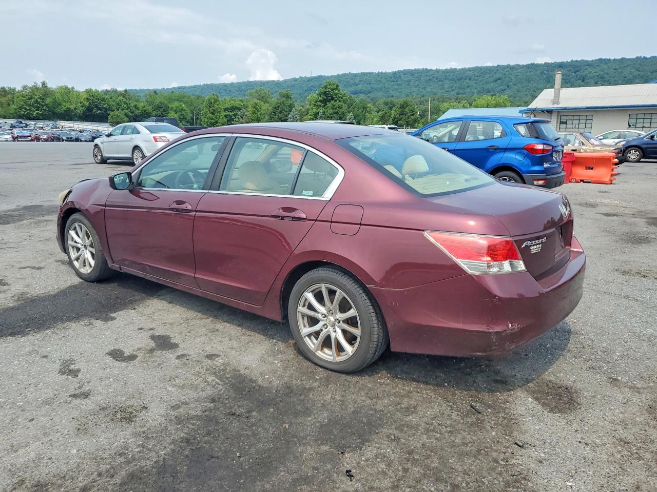 2010 Honda Accord Lx Burgundy vin: 1HGCP2F30AA159619
