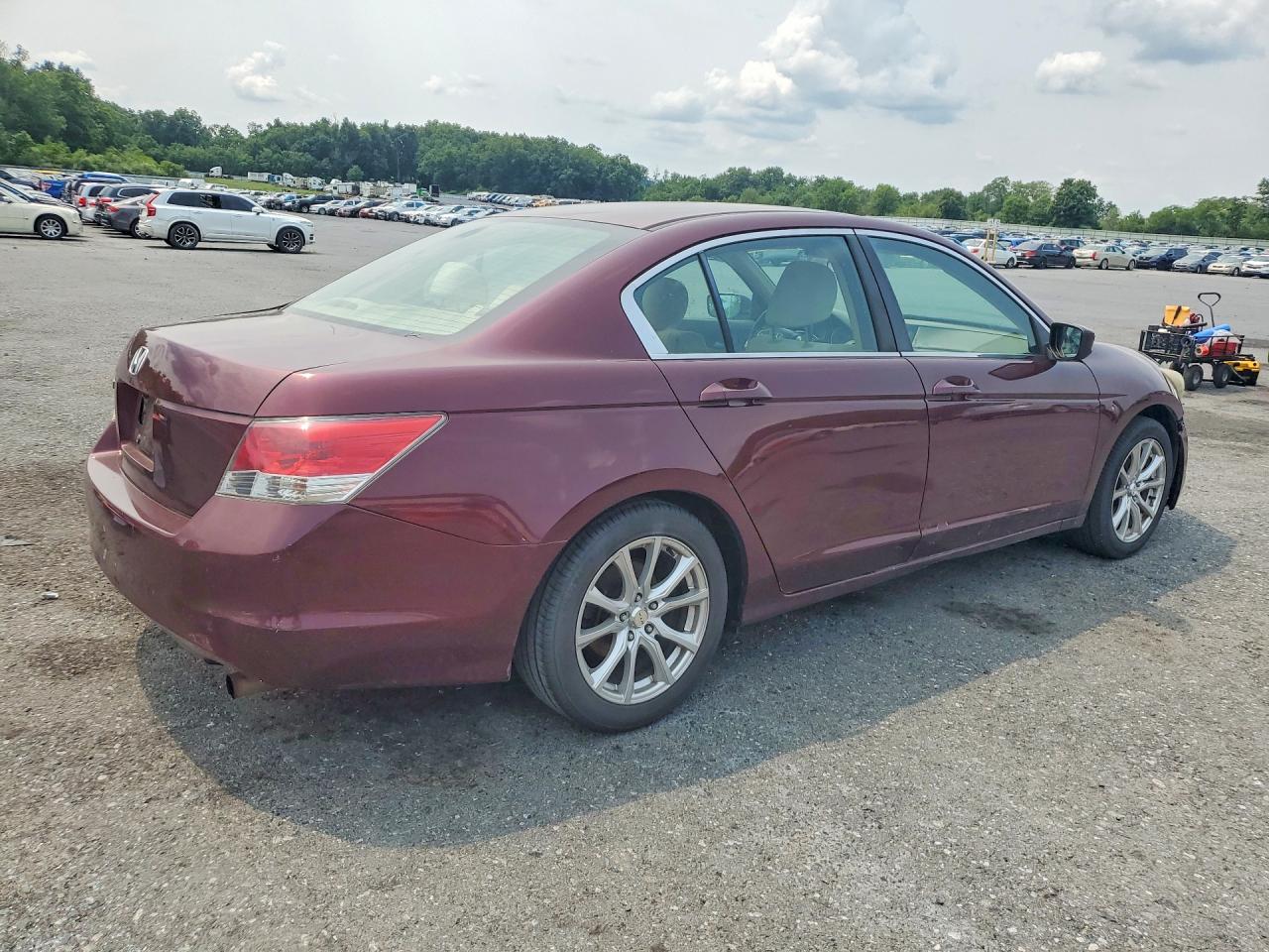 2010 Honda Accord Lx Burgundy vin: 1HGCP2F30AA159619
