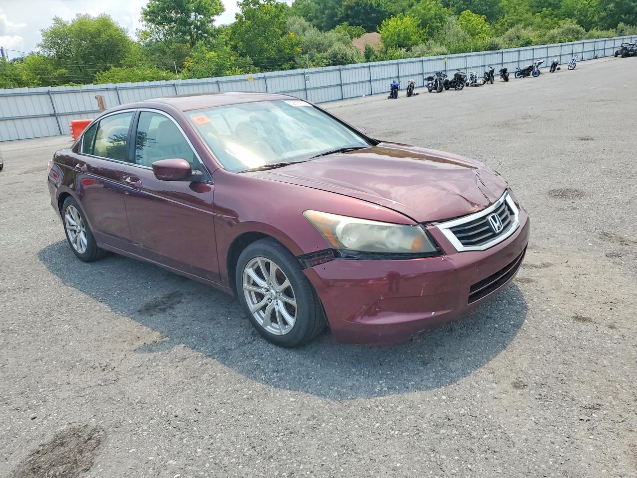 2010 Honda Accord Lx Burgundy vin: 1HGCP2F30AA159619
