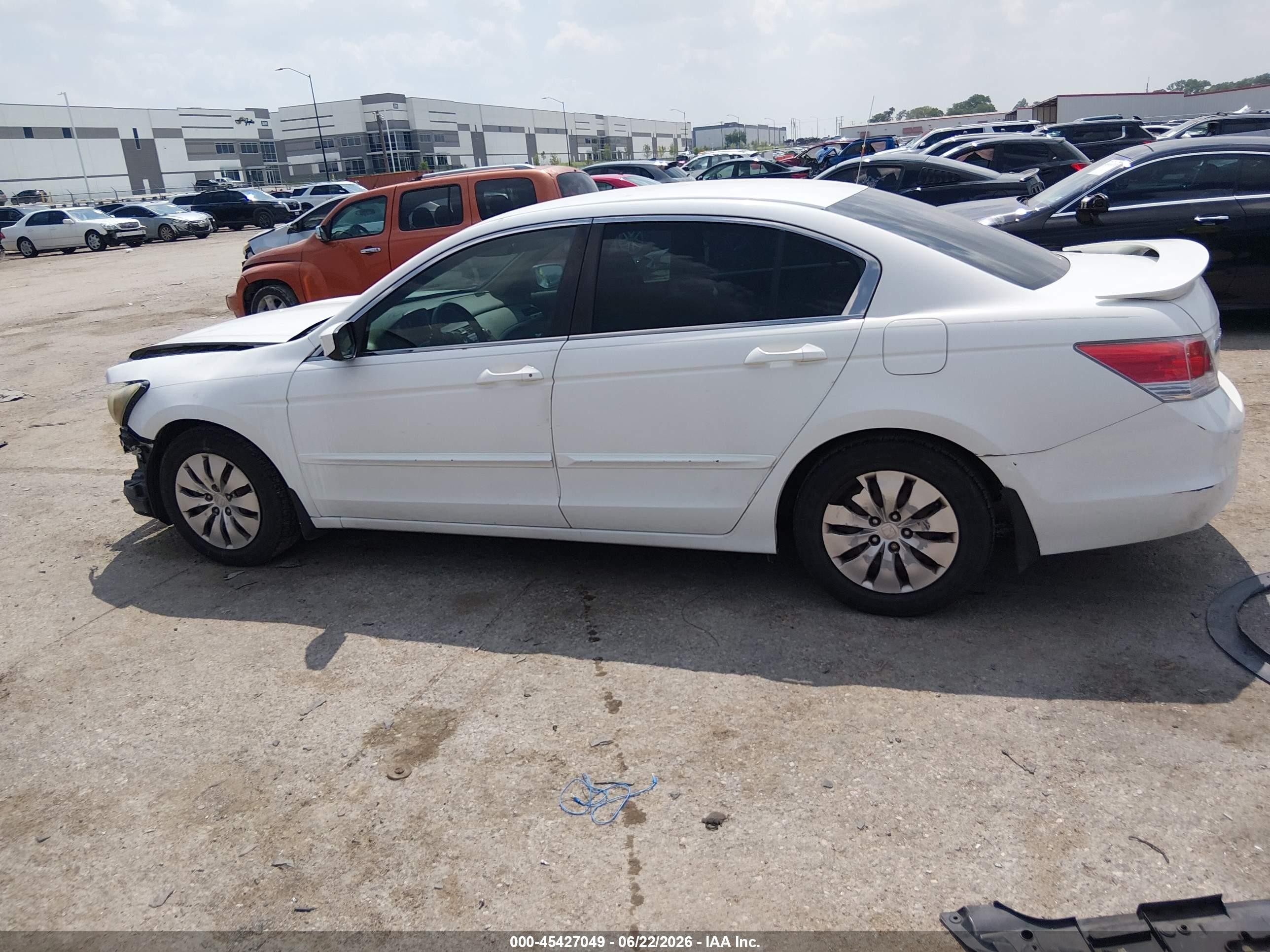 2010 Honda Accord 2.4 Lx Белый vin: 1HGCP2F30AA186304