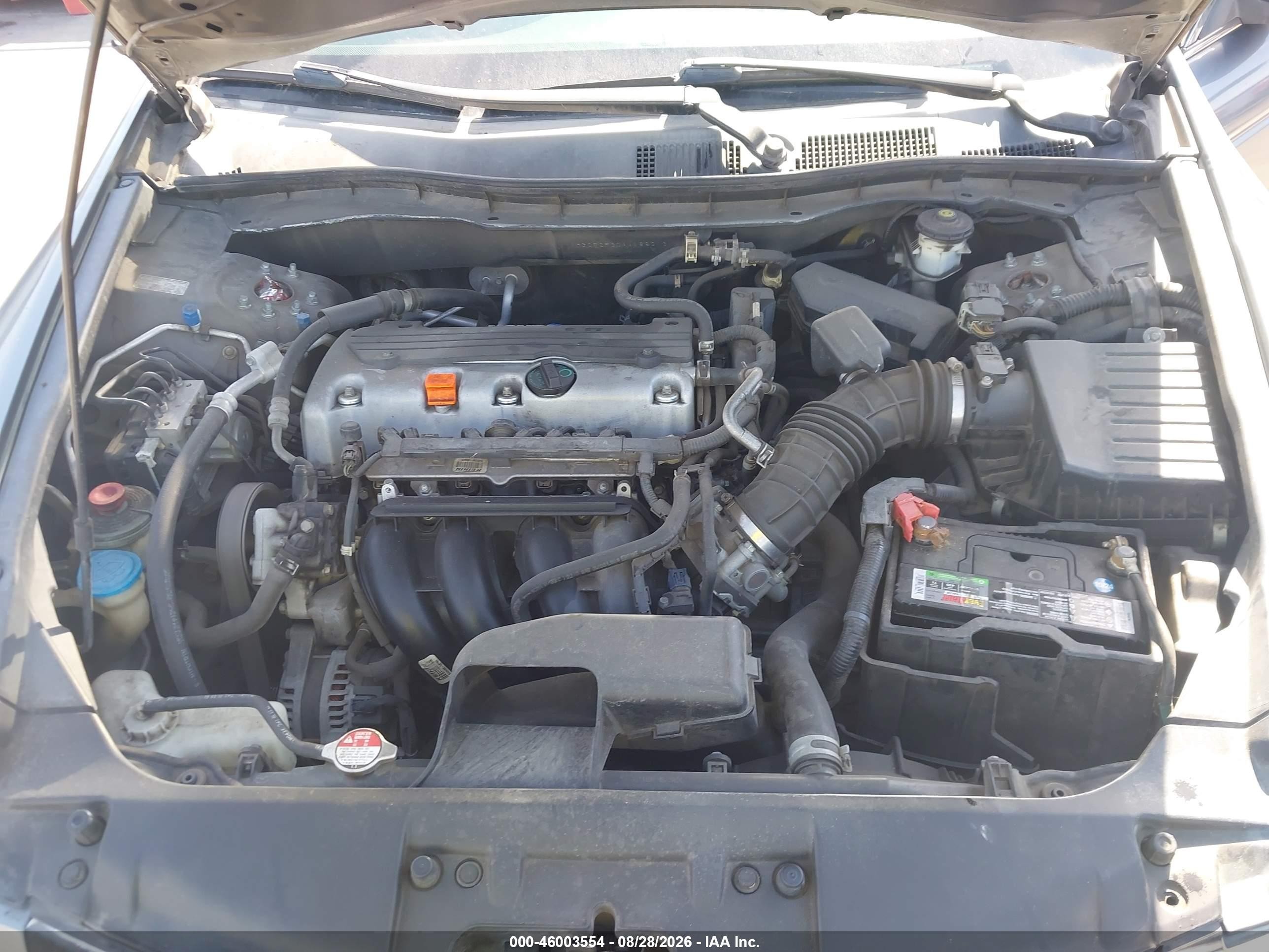 2010 Honda Accord 2.4 Lx Gray vin: 1HGCP2F30AA188313