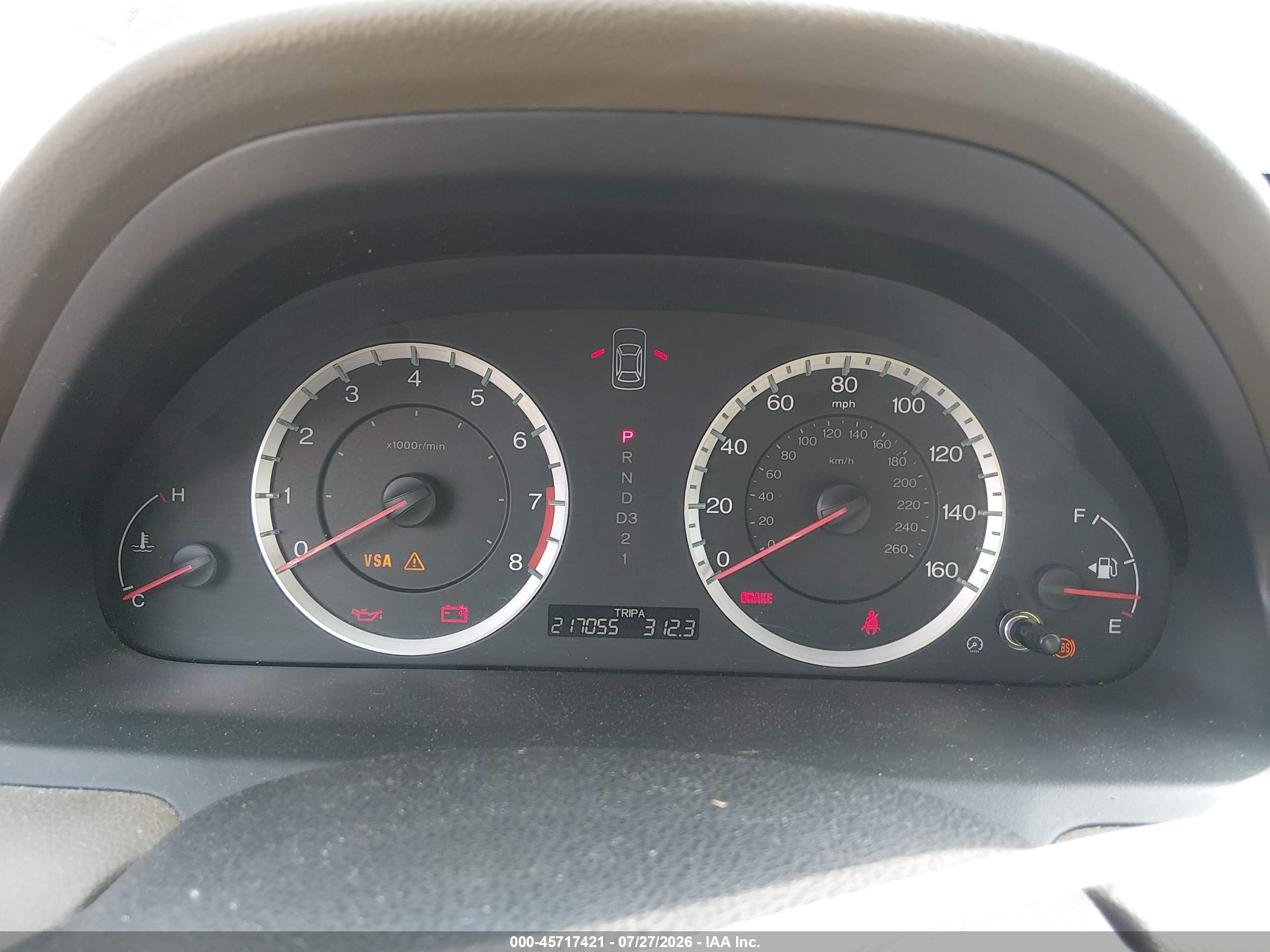 2010 Honda Accord 2.4 Lx Maroon vin: 1HGCP2F30AA190627