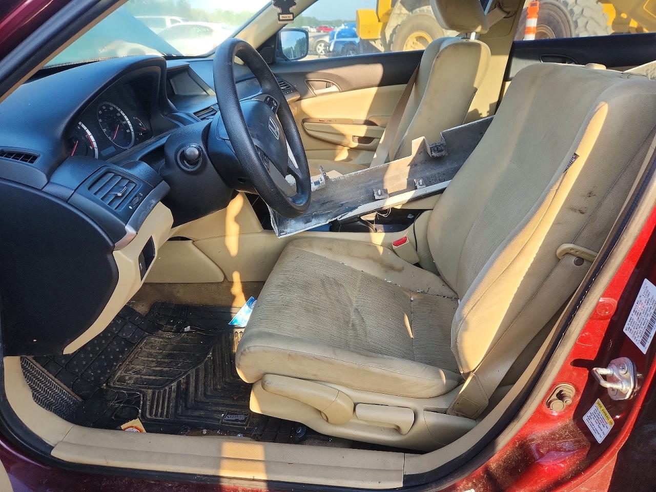 2011 Honda Accord Lx Maroon vin: 1HGCP2F30BA056086