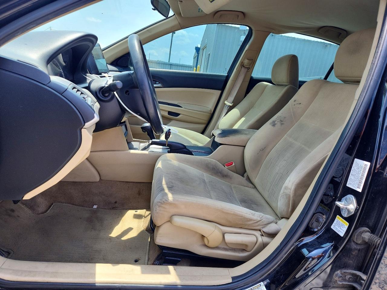 2011 Honda Accord Lx Black vin: 1HGCP2F30BA081330