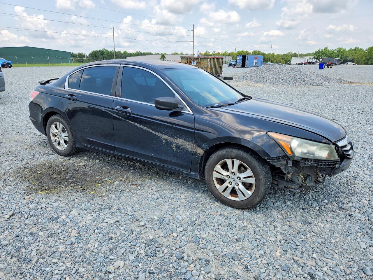 2011 Honda Accord Lx Black vin: 1HGCP2F30BA081330