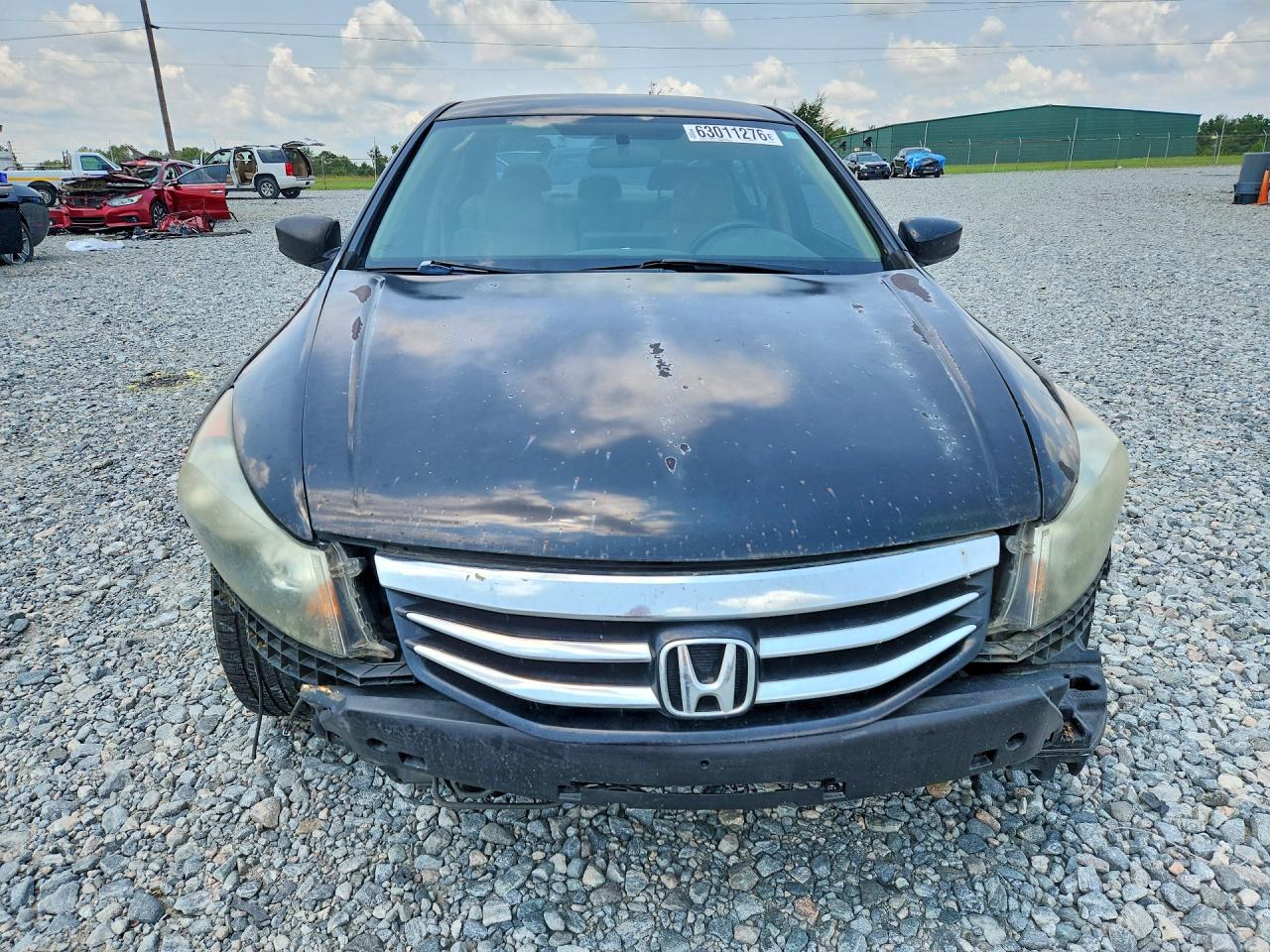2011 Honda Accord Lx Black vin: 1HGCP2F30BA081330