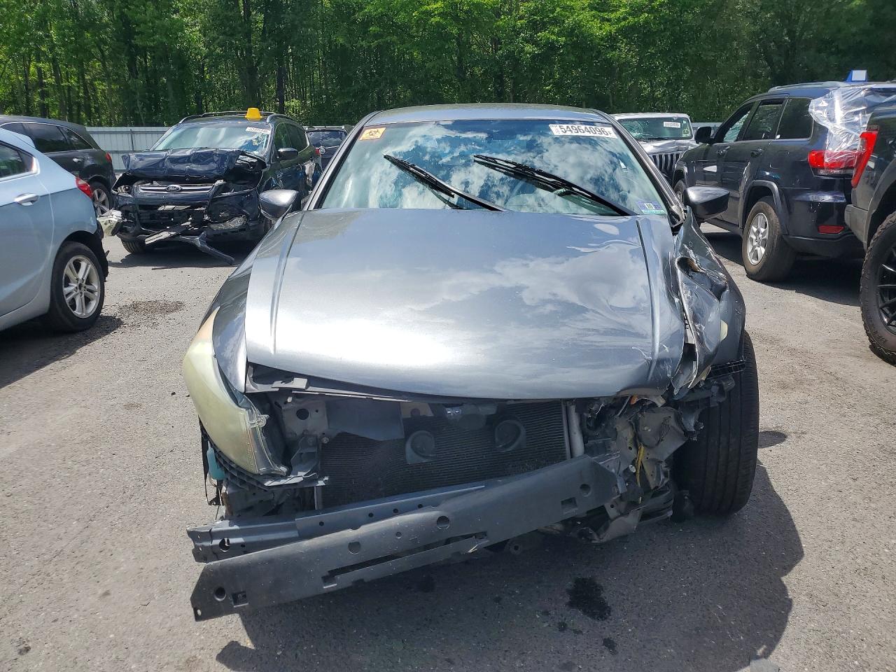 2011 Honda Accord Lx Gray vin: 1HGCP2F30BA090576