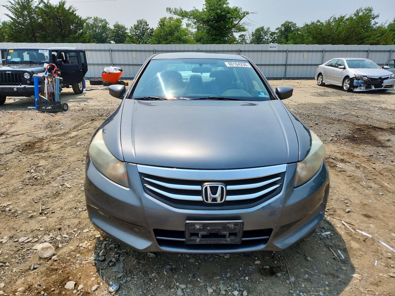 2011 Honda Accord Lx Gray vin: 1HGCP2F30BA100569
