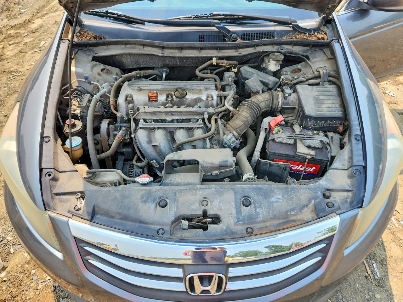2011 Honda Accord Lx Gray vin: 1HGCP2F30BA100569