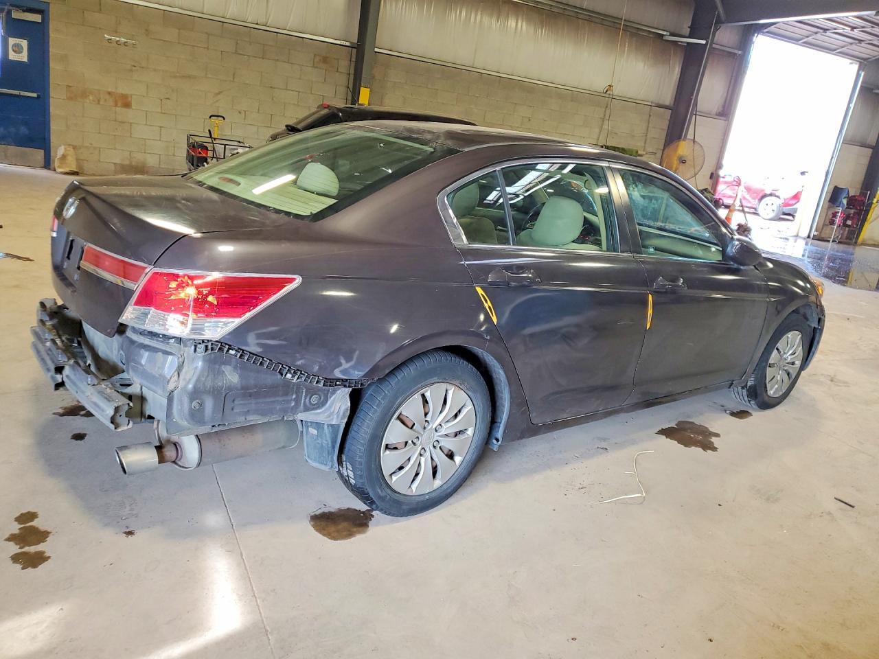 2011 Honda Accord Lx Charcoal vin: 1HGCP2F30BA111815
