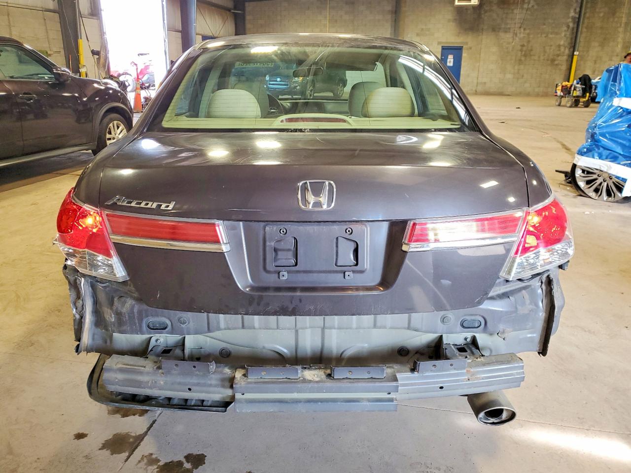 2011 Honda Accord Lx Charcoal vin: 1HGCP2F30BA111815