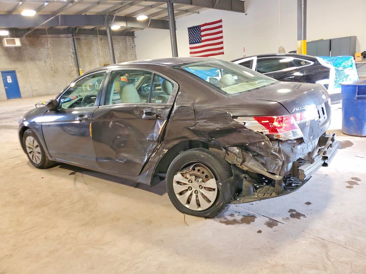 2011 Honda Accord Lx Charcoal vin: 1HGCP2F30BA111815