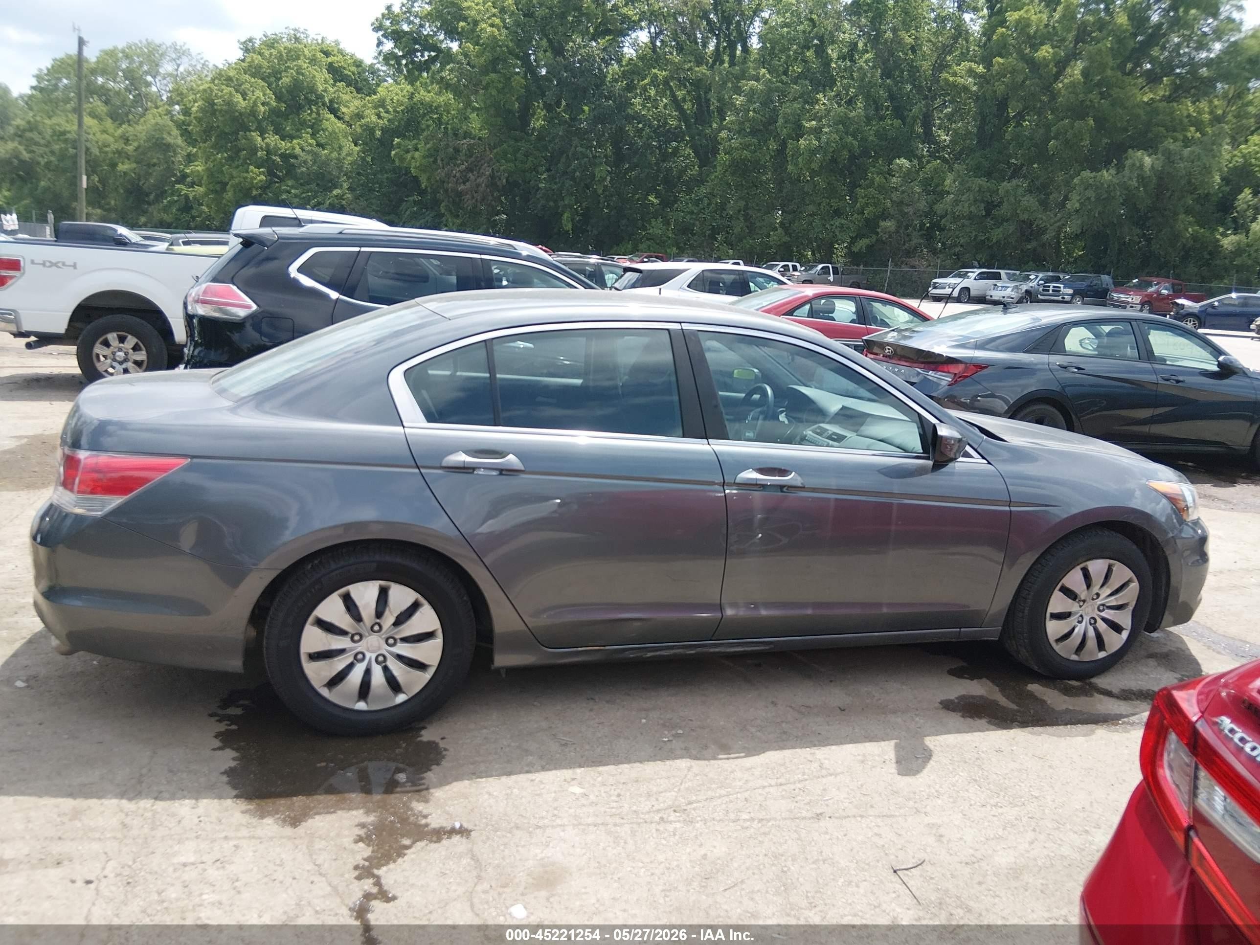 2011 Honda Accord 2.4 Lx Gray vin: 1HGCP2F30BA122264