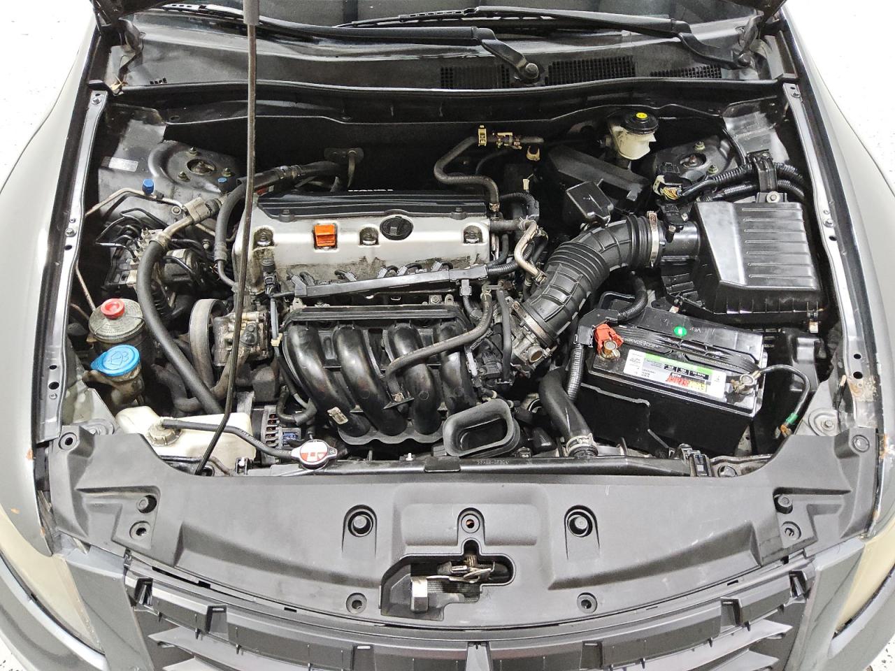2011 Honda Accord Lx Gray vin: 1HGCP2F30BA130039 Damage: Air Conditioner, Blows Warm, Repair Required