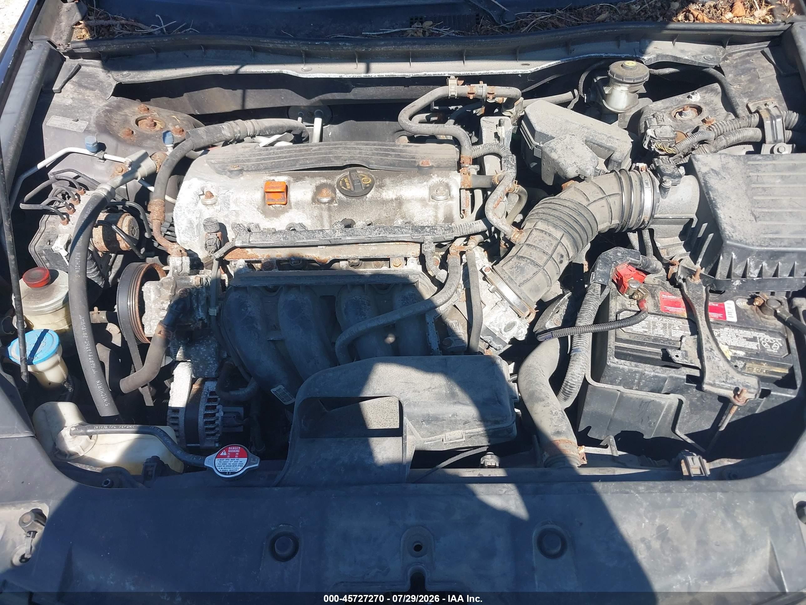 2011 Honda Accord 2.4 Lx Коричневый vin: 1HGCP2F30BA154017