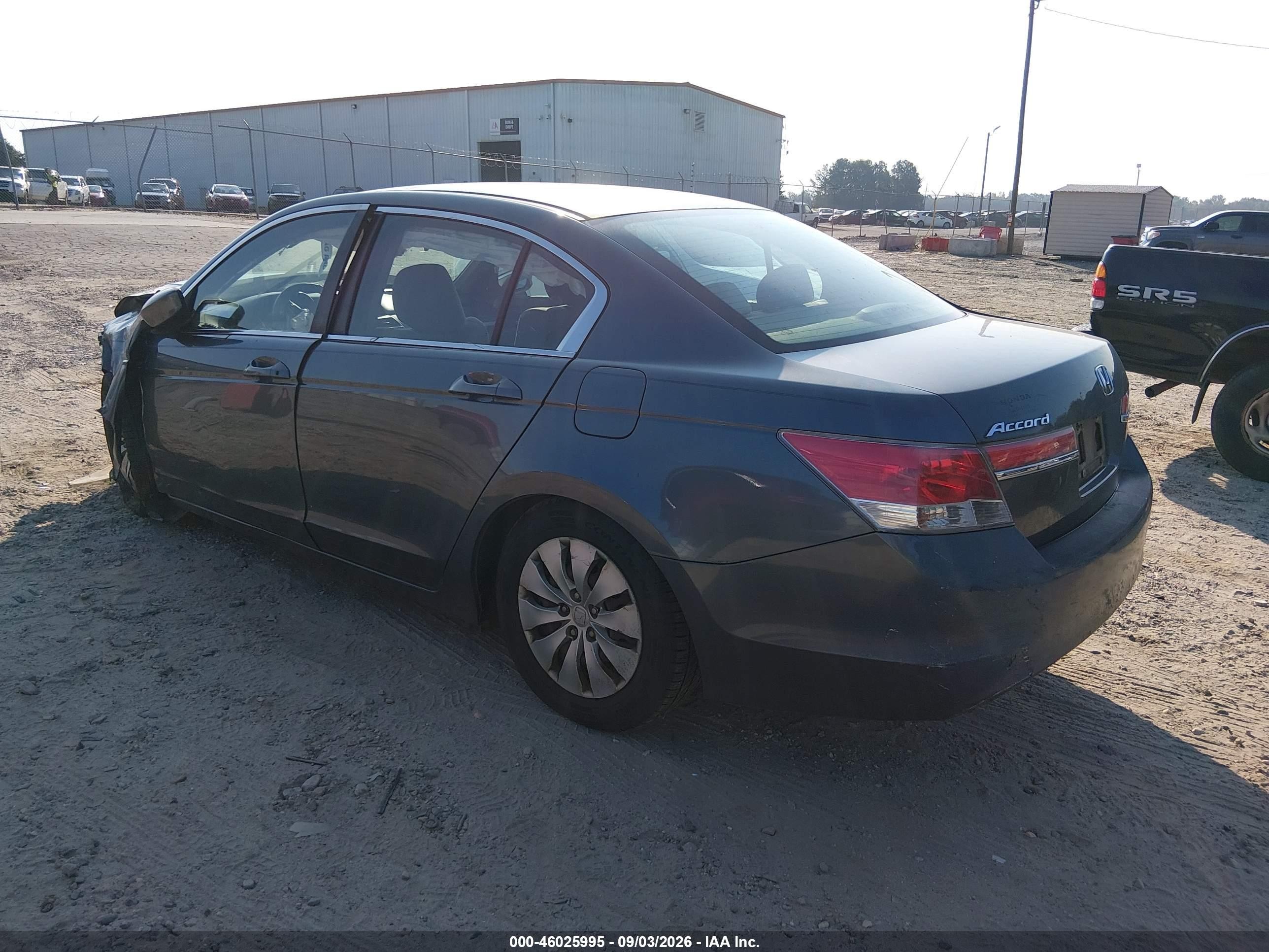 2012 Honda Accord 2.4 Lx Серый vin: 1HGCP2F30CA000635