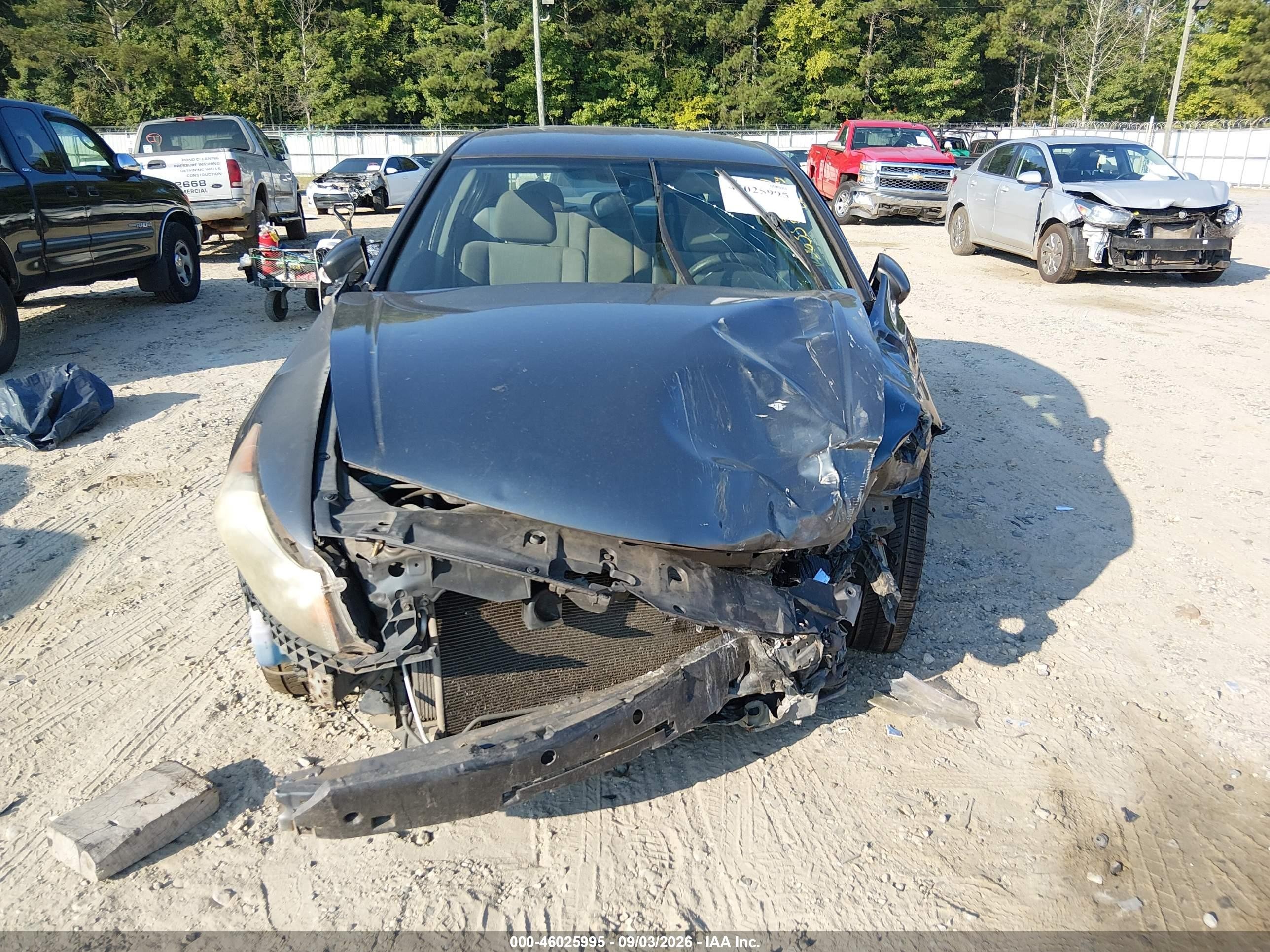 2012 Honda Accord 2.4 Lx Серый vin: 1HGCP2F30CA000635